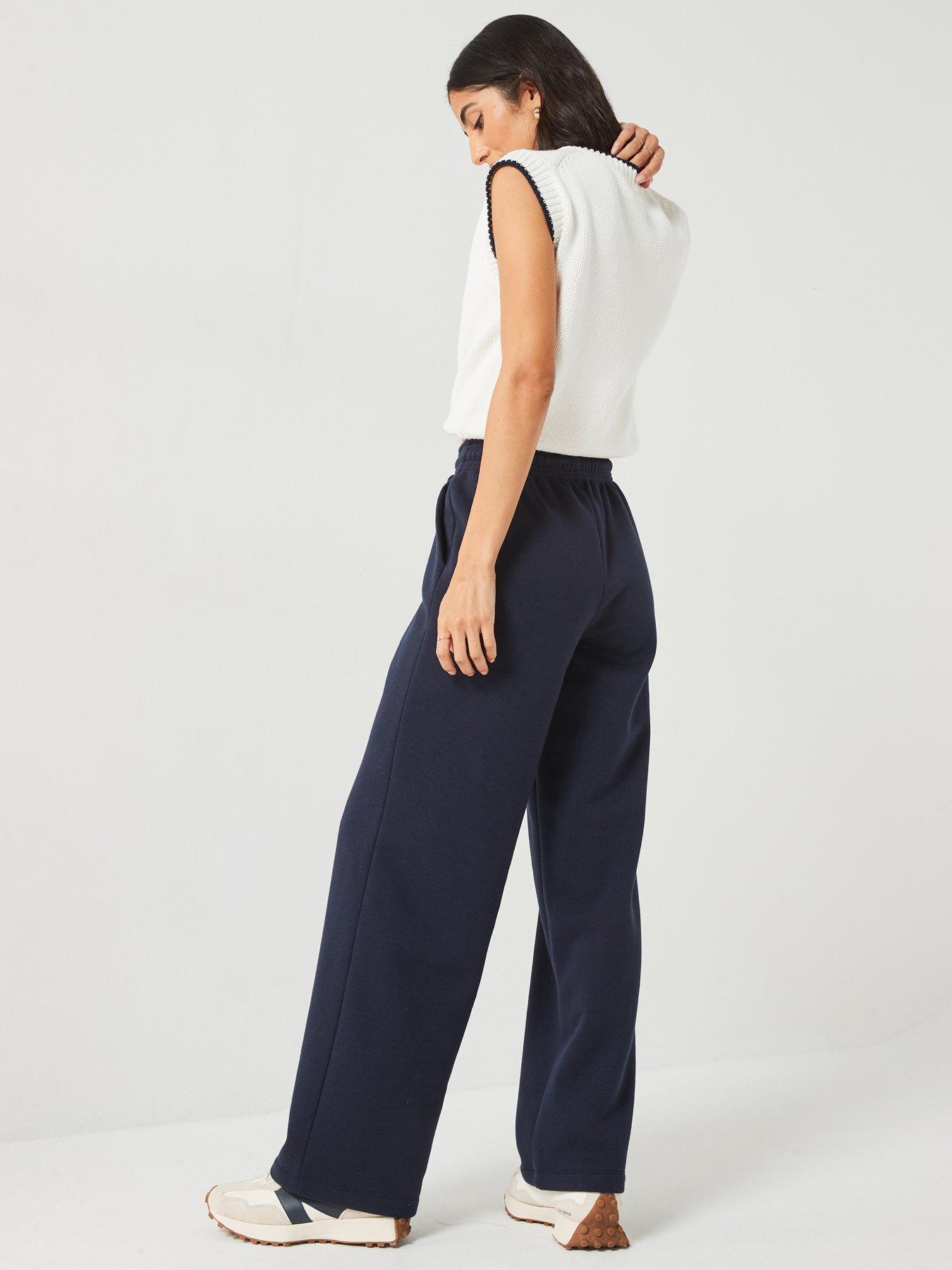 Image 2 of 6 of Everyday Wide Leg Jogger - Blue