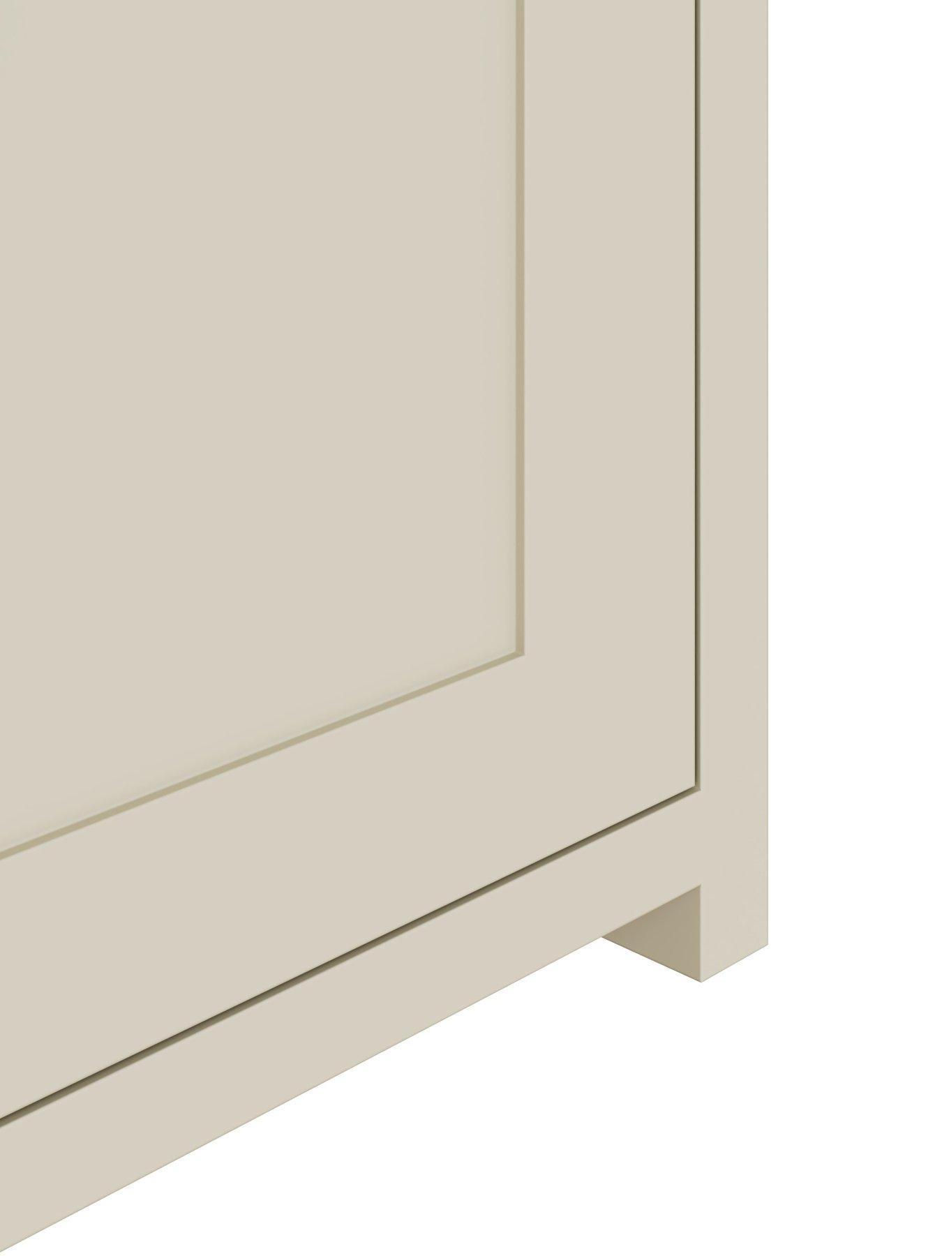 Image 5 of 6 of GFW Lancaster 2 Door Shoe Bench - Cream/Oak - FSC&reg; Certified