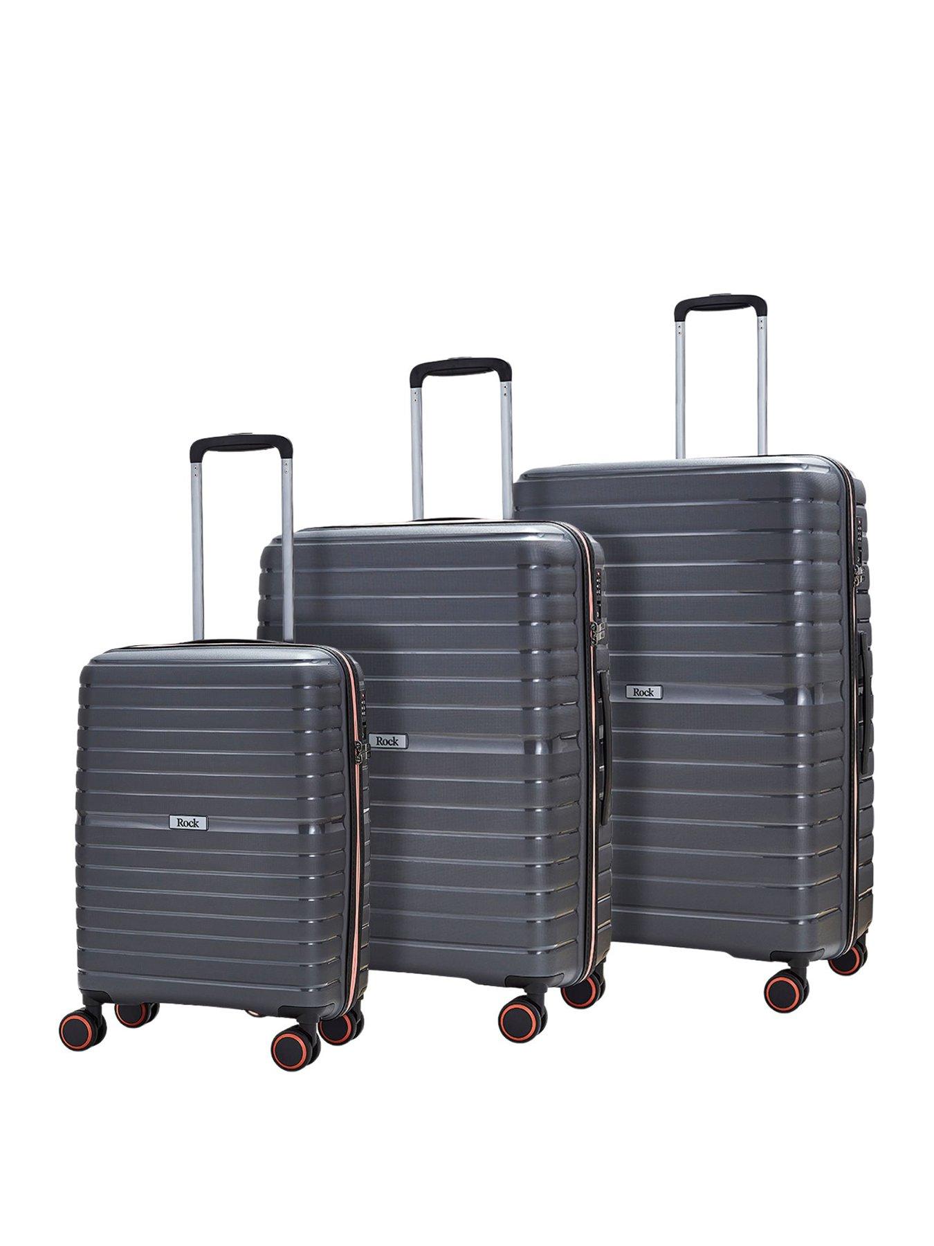 Rock Luggage Hydra-Lite 3 Piece Set (Grey)