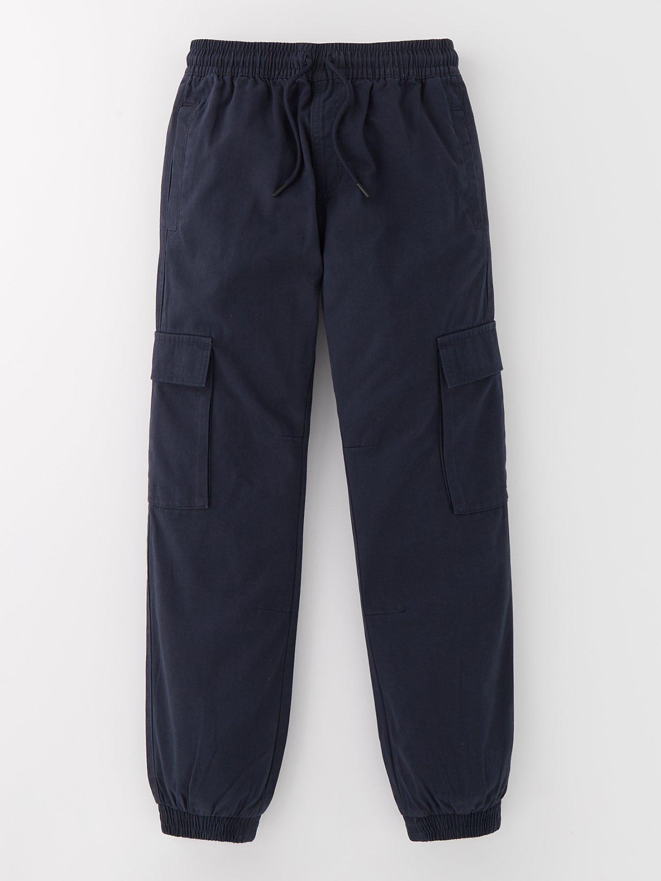 undefined Boys Cargo Trouser - Navy