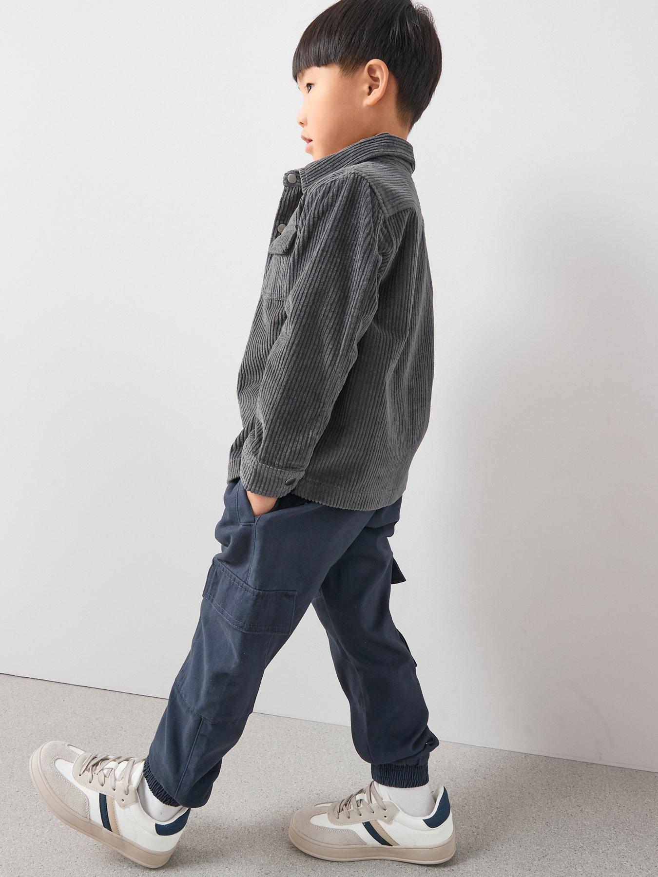 Image 5 of 6 of The Very Collection Boys Cargo Trouser - Navy
