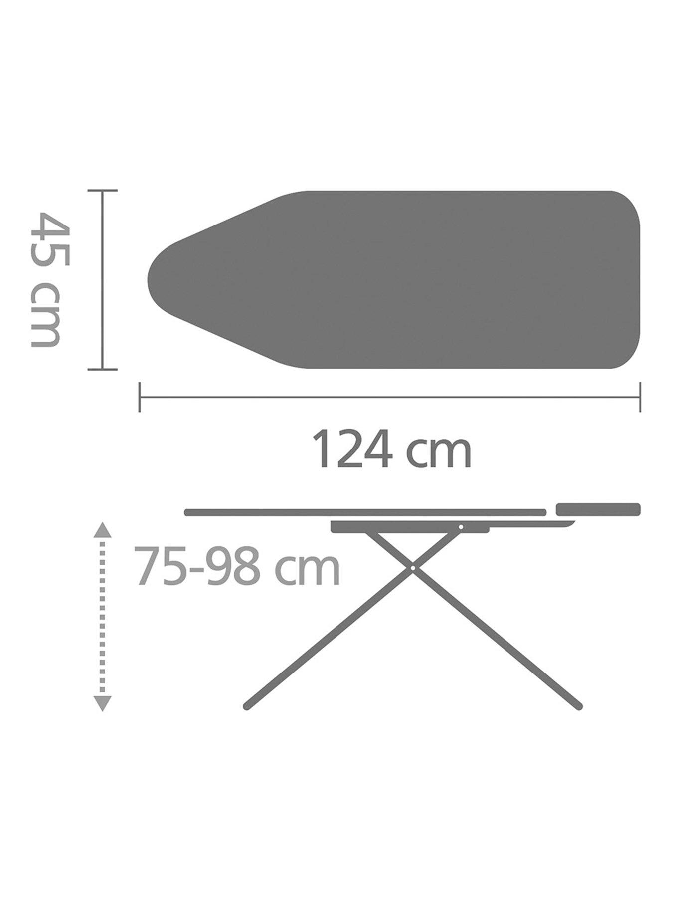 Image 7 of 8 of Brabantia Ironing Board C with Soothing Sea Print Cover