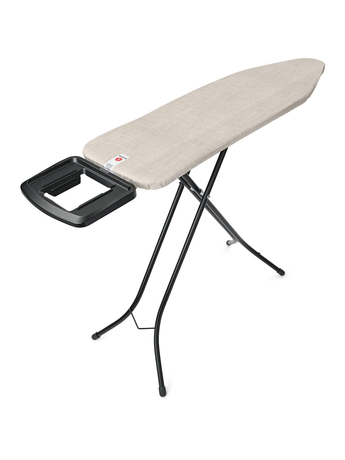 Product photograph of Brabantia Ironing Board B With Grey Denim Print Cover from very.co.uk