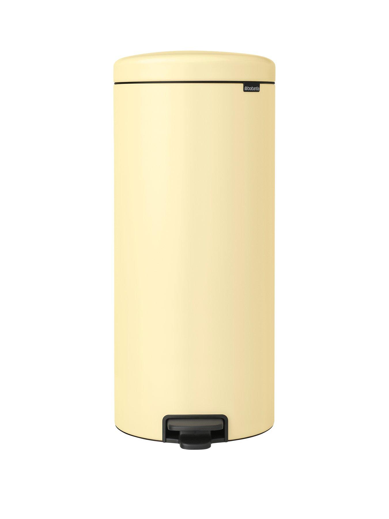 Product photograph of Brabantia Newicon Pedal Bin 30 Litre from very.co.uk
