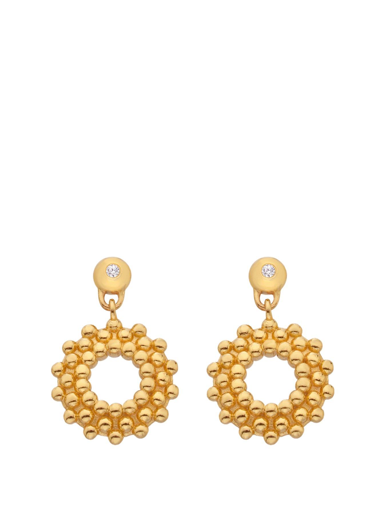 Product photograph of Hot Diamonds Hd X Jj Blossom Earrings from very.co.uk