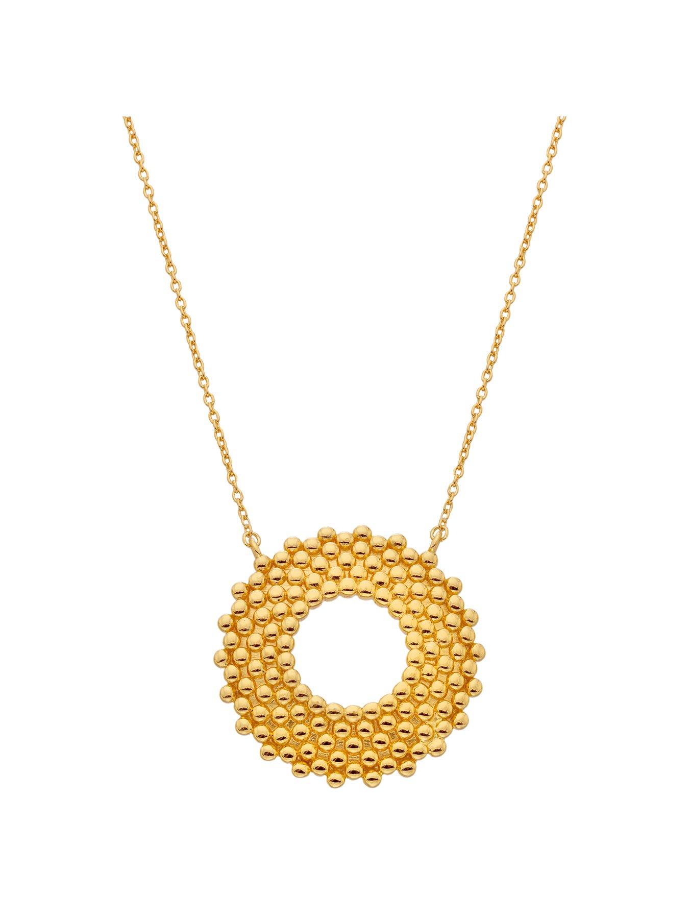 Product photograph of Hot Diamonds Hd X Jj Blossom Necklace from very.co.uk