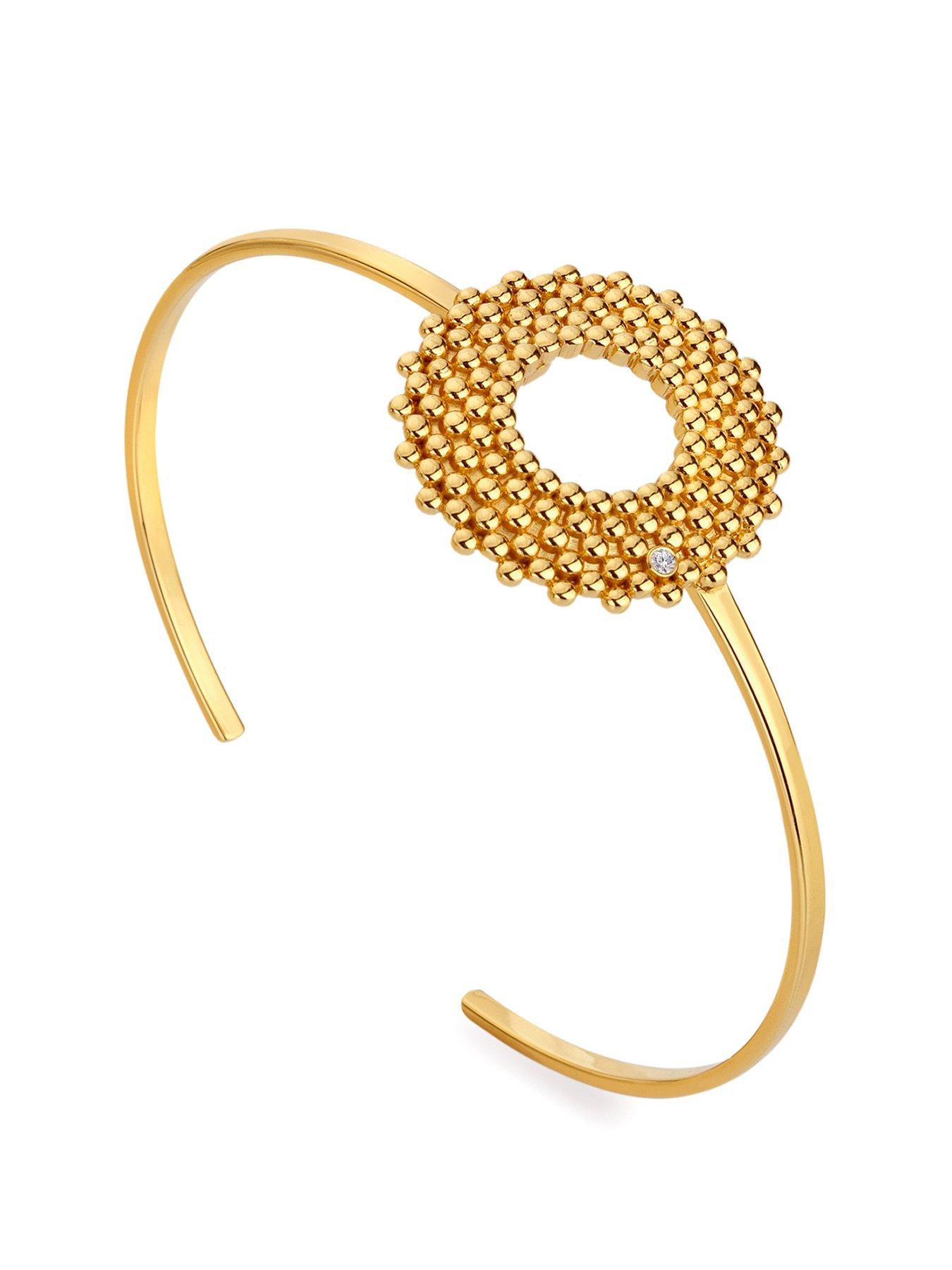 Product photograph of Hot Diamonds Hd X Jj Blossom Bangle from very.co.uk