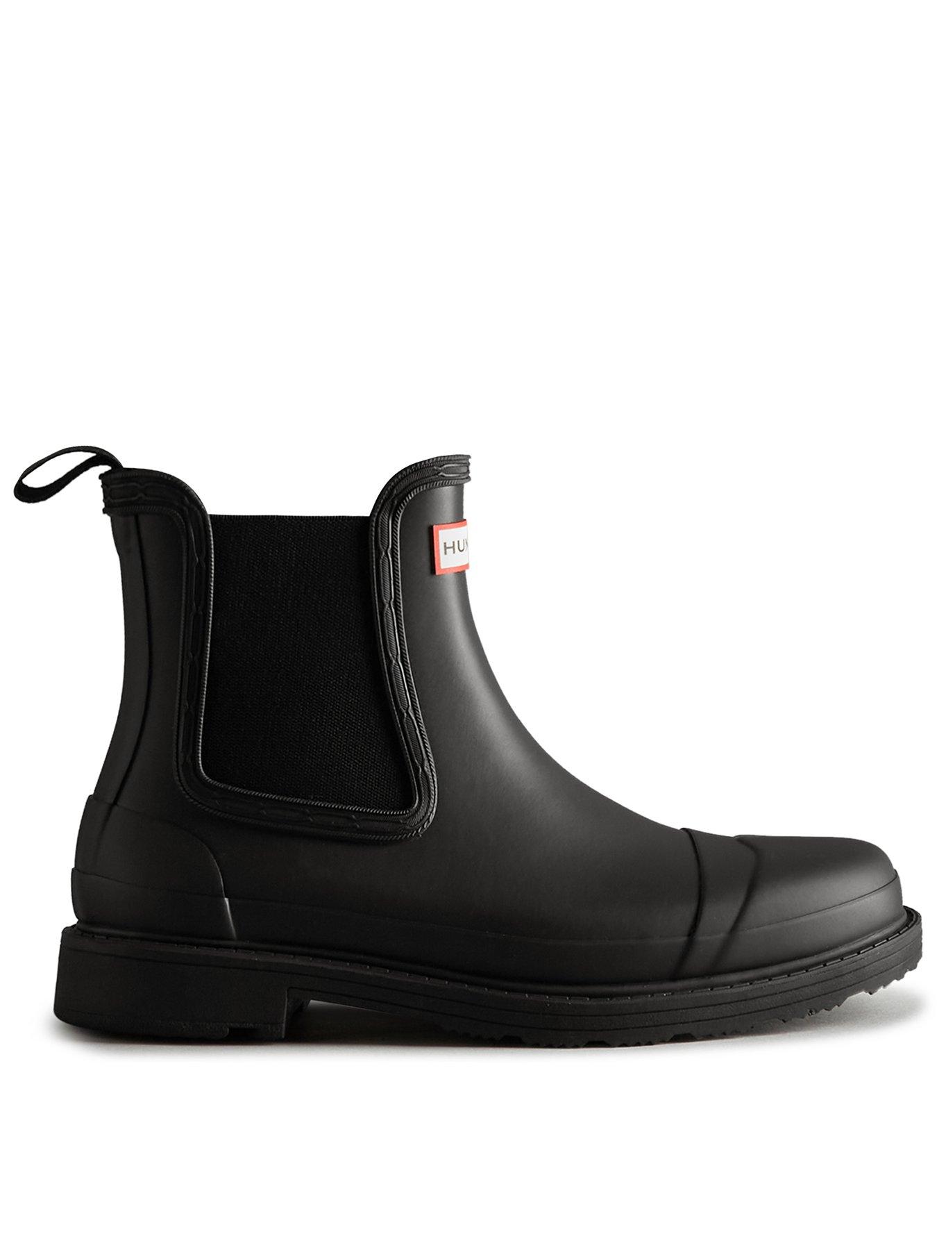 undefined Womens Commando Chelsea Wellington Boot - Black