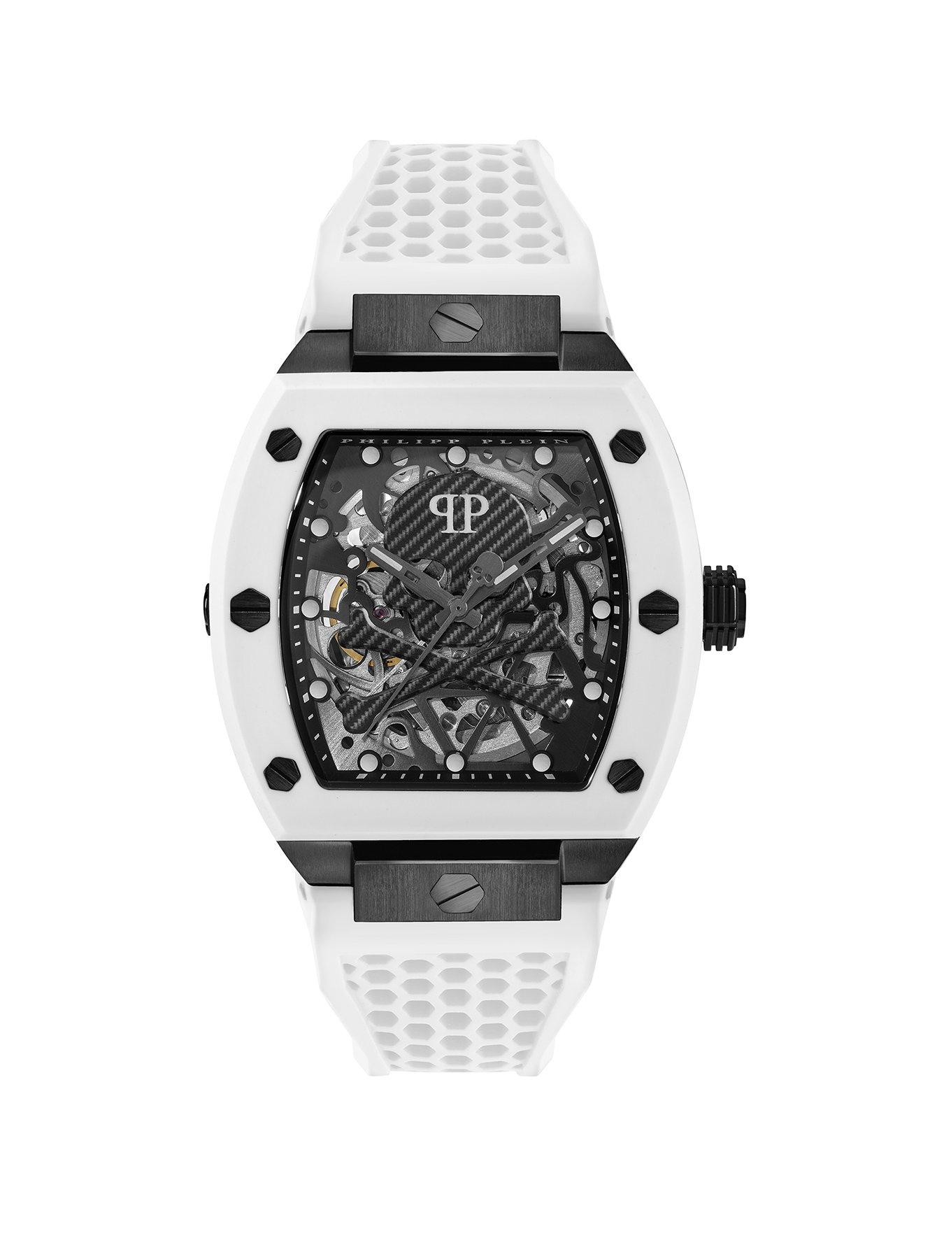 Product photograph of Philipp Plein The Keleton Watch from very.co.uk