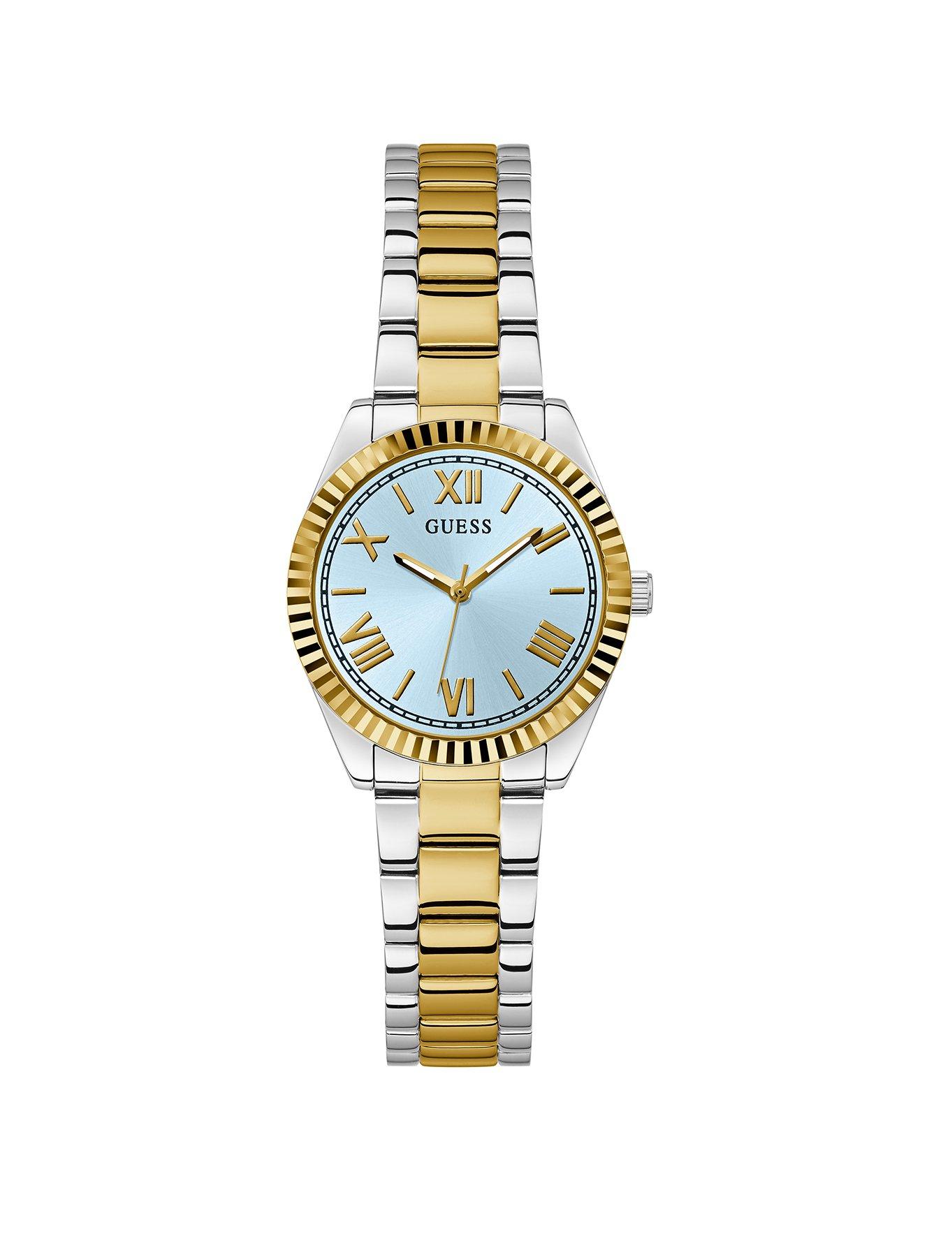 Product photograph of Guess Mini Luna Ladies Watch from very.co.uk