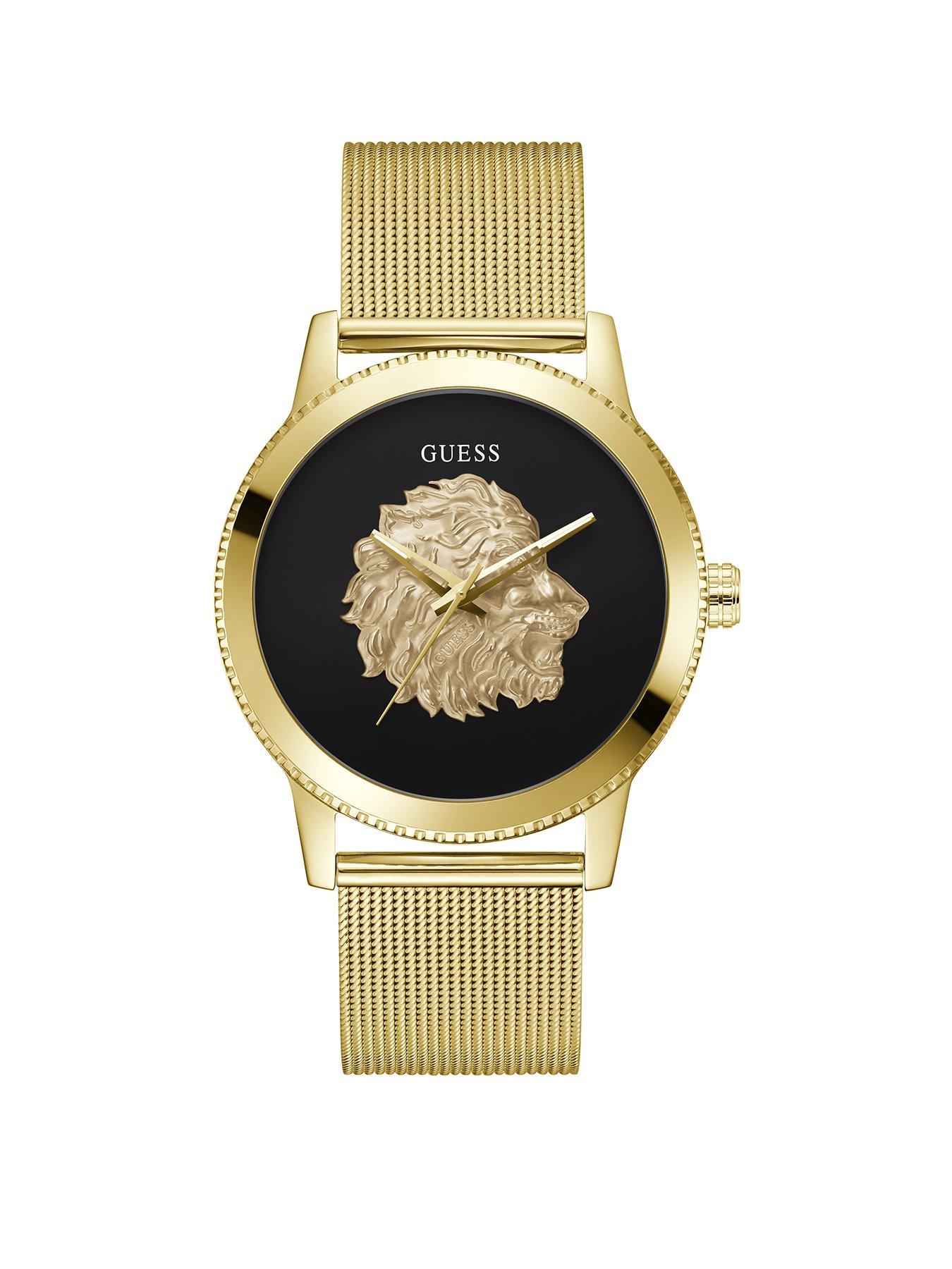 Product photograph of Guess Monarch Gents Watch from very.co.uk