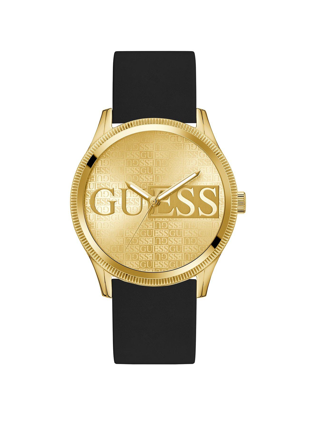 Product photograph of Guess Reputation Gents Watch from very.co.uk