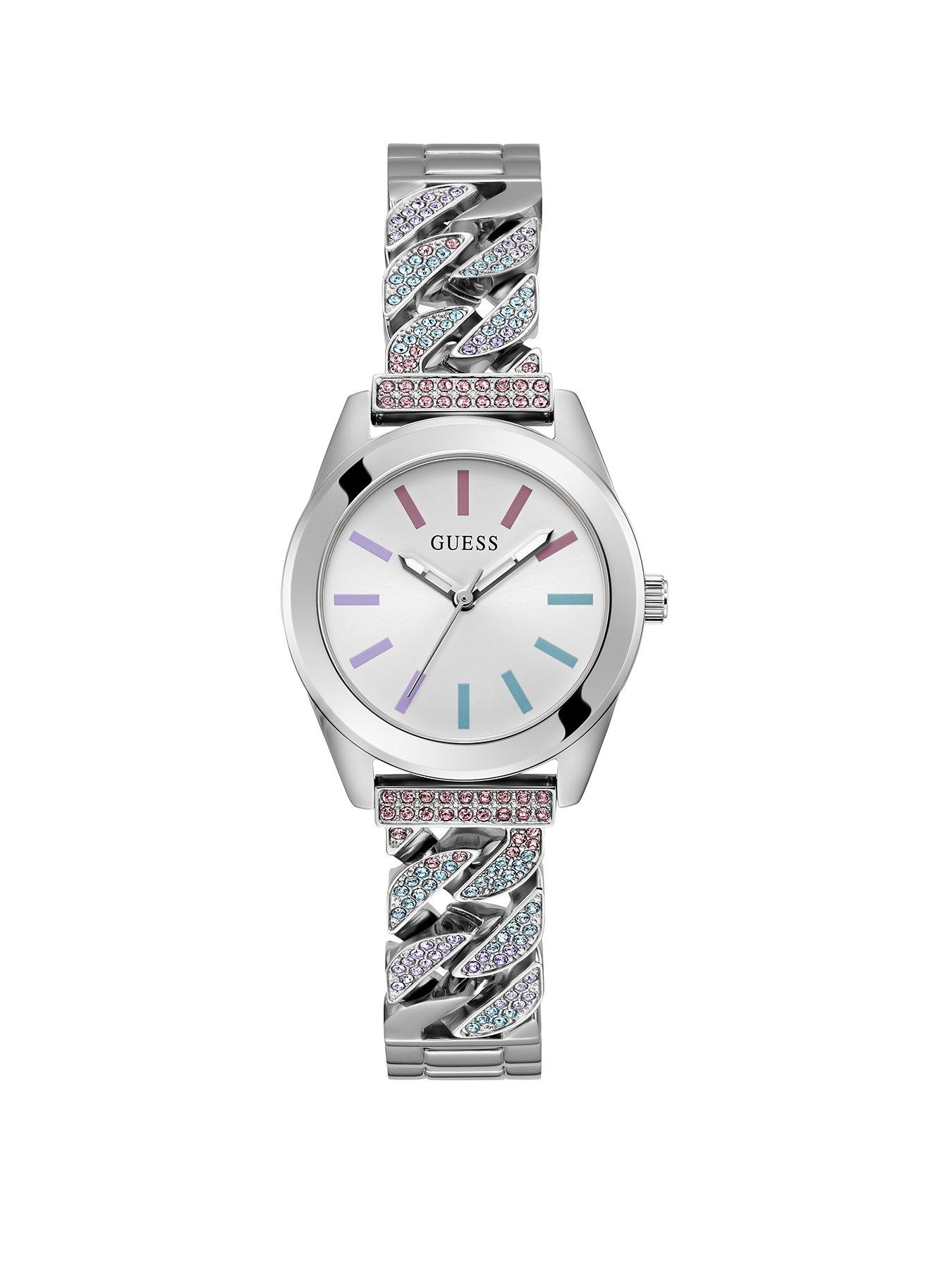 Product photograph of Guess Serena Ladies Watch from very.co.uk