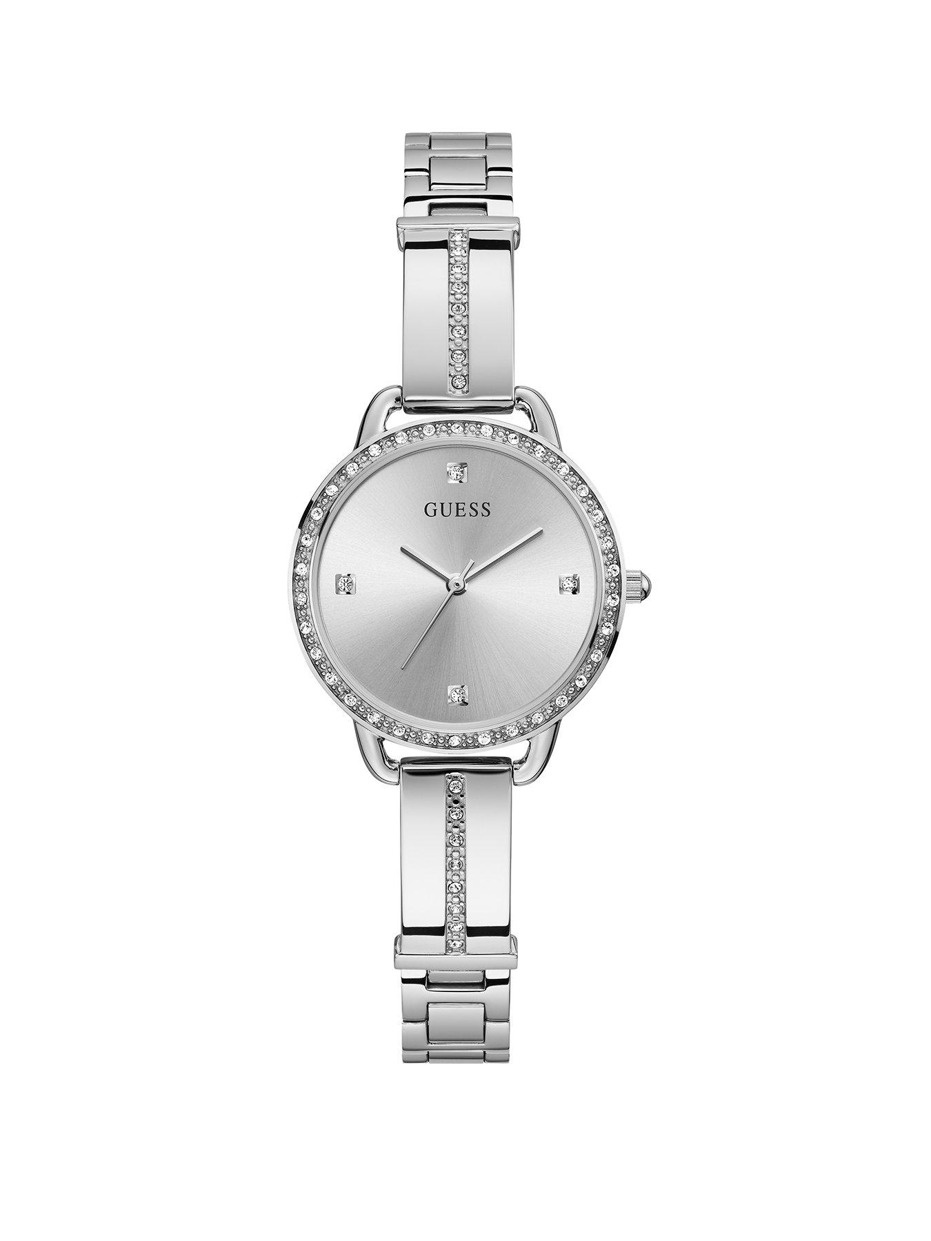Product photograph of Guess Bellini Ladies Watch from very.co.uk