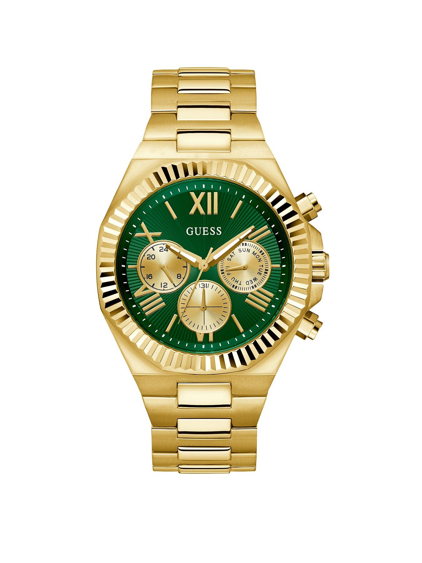 Product photograph of Guess Equity Gents Watch from very.co.uk