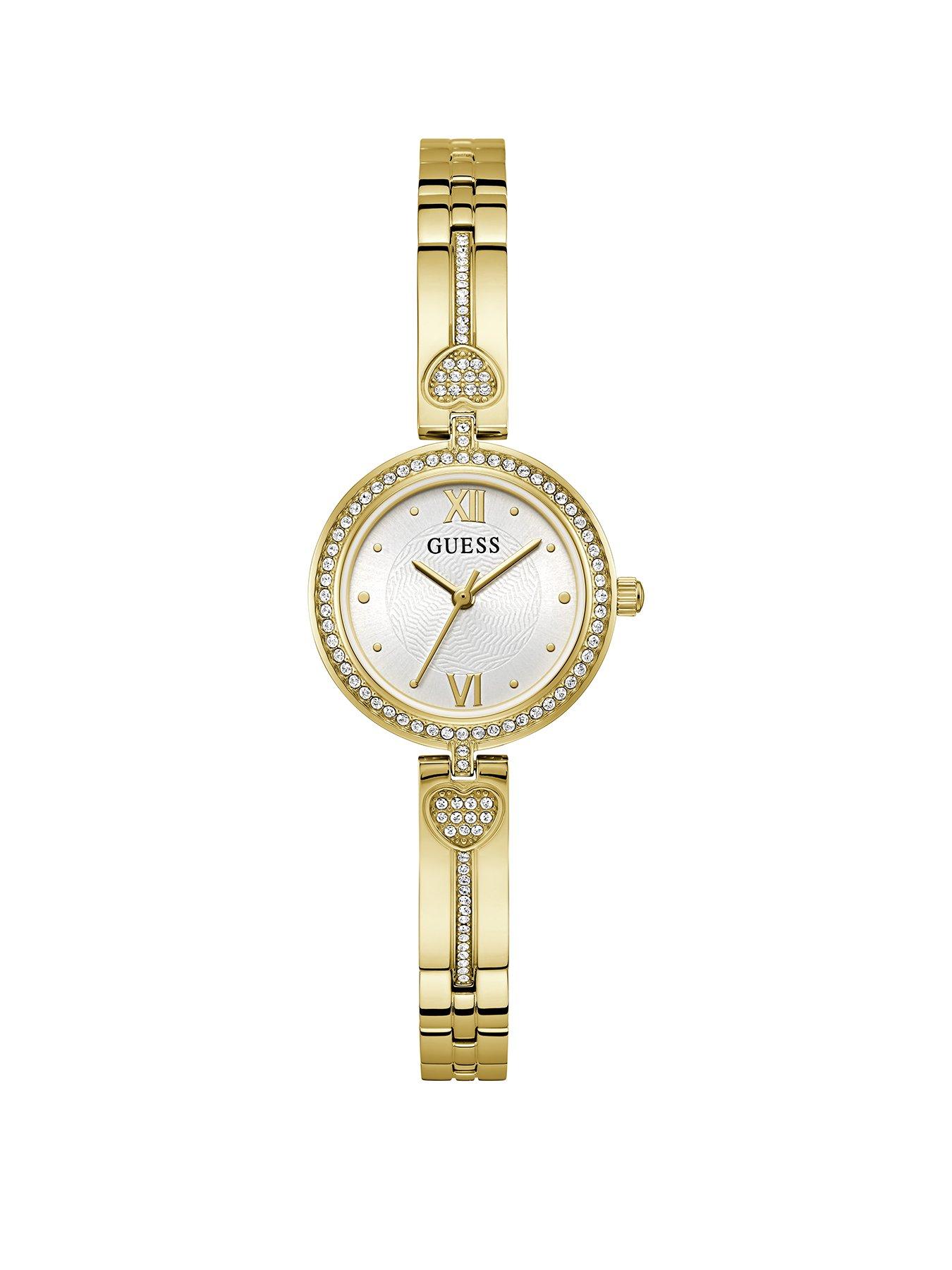 Product photograph of Guess Lovey Ladies Watch from very.co.uk