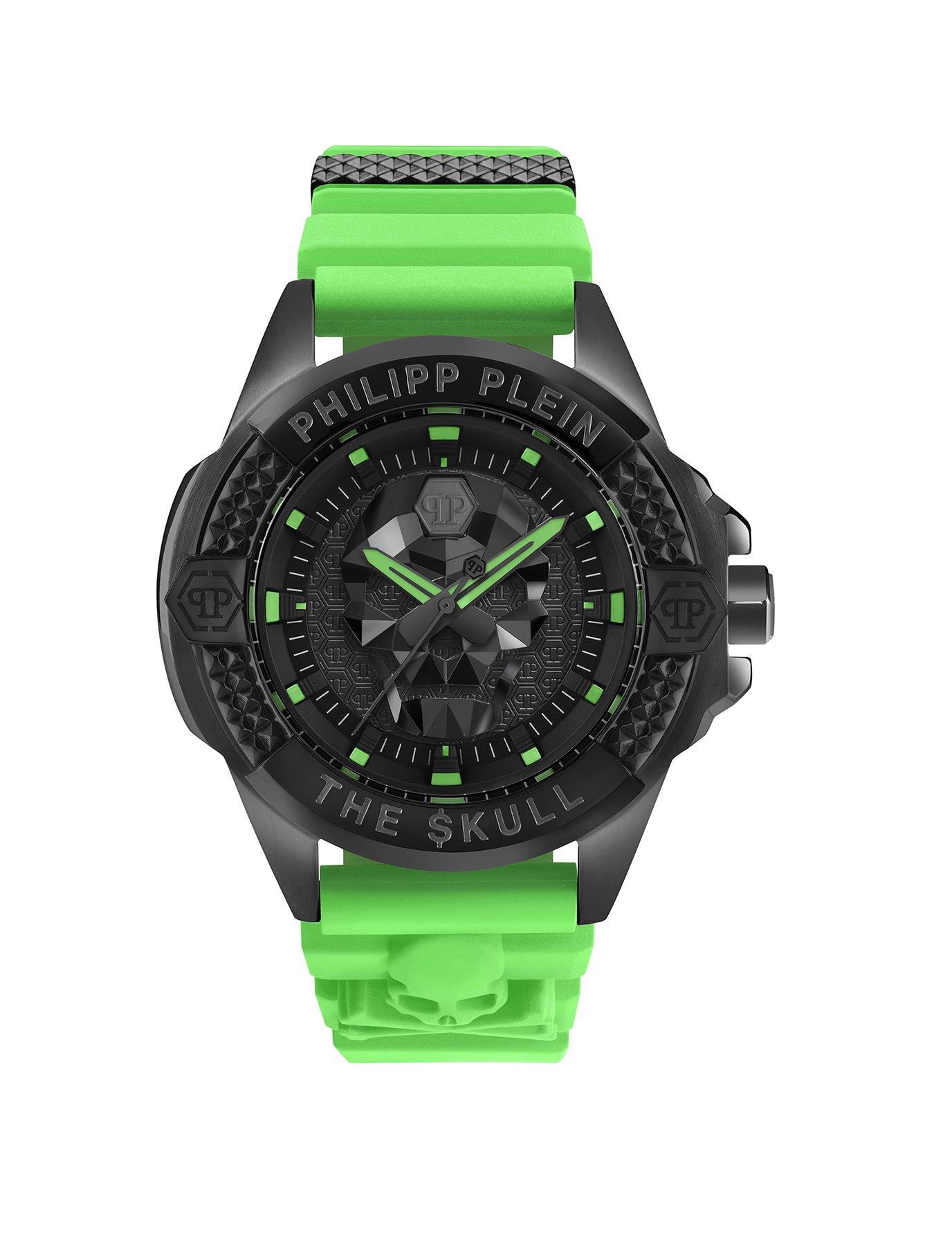 Product photograph of Philipp Plein The Kull Watch from very.co.uk