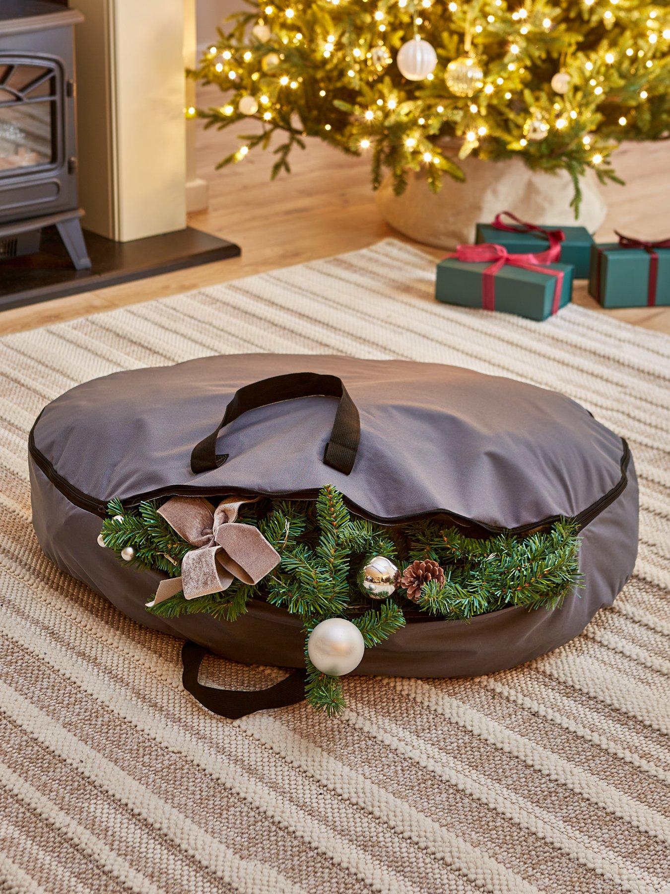 Product photograph of Very Home Christmas Decorations Storage Bag - Large from very.co.uk