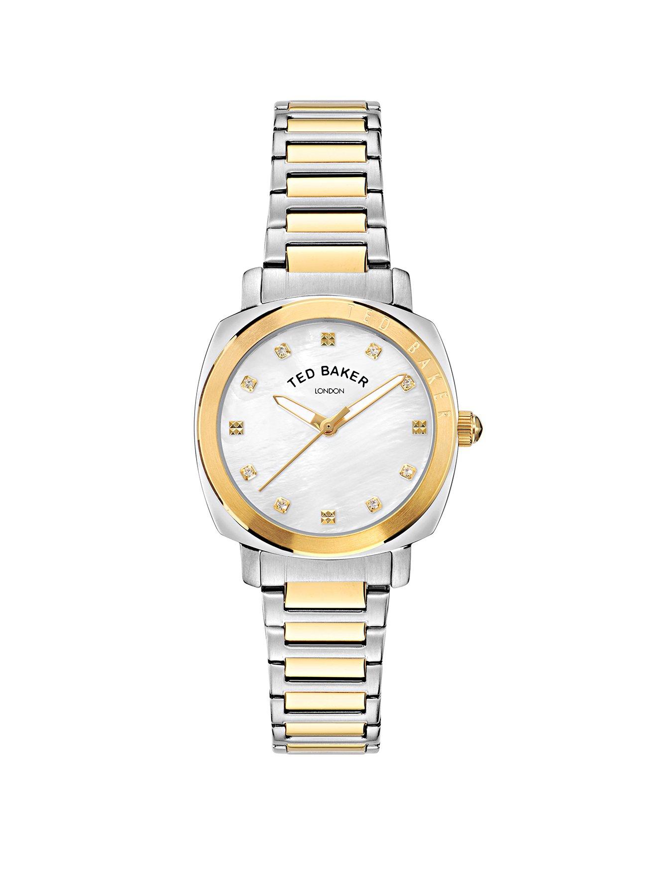 Product photograph of Ted Baker Kirsty Studs Ladies Watch from very.co.uk
