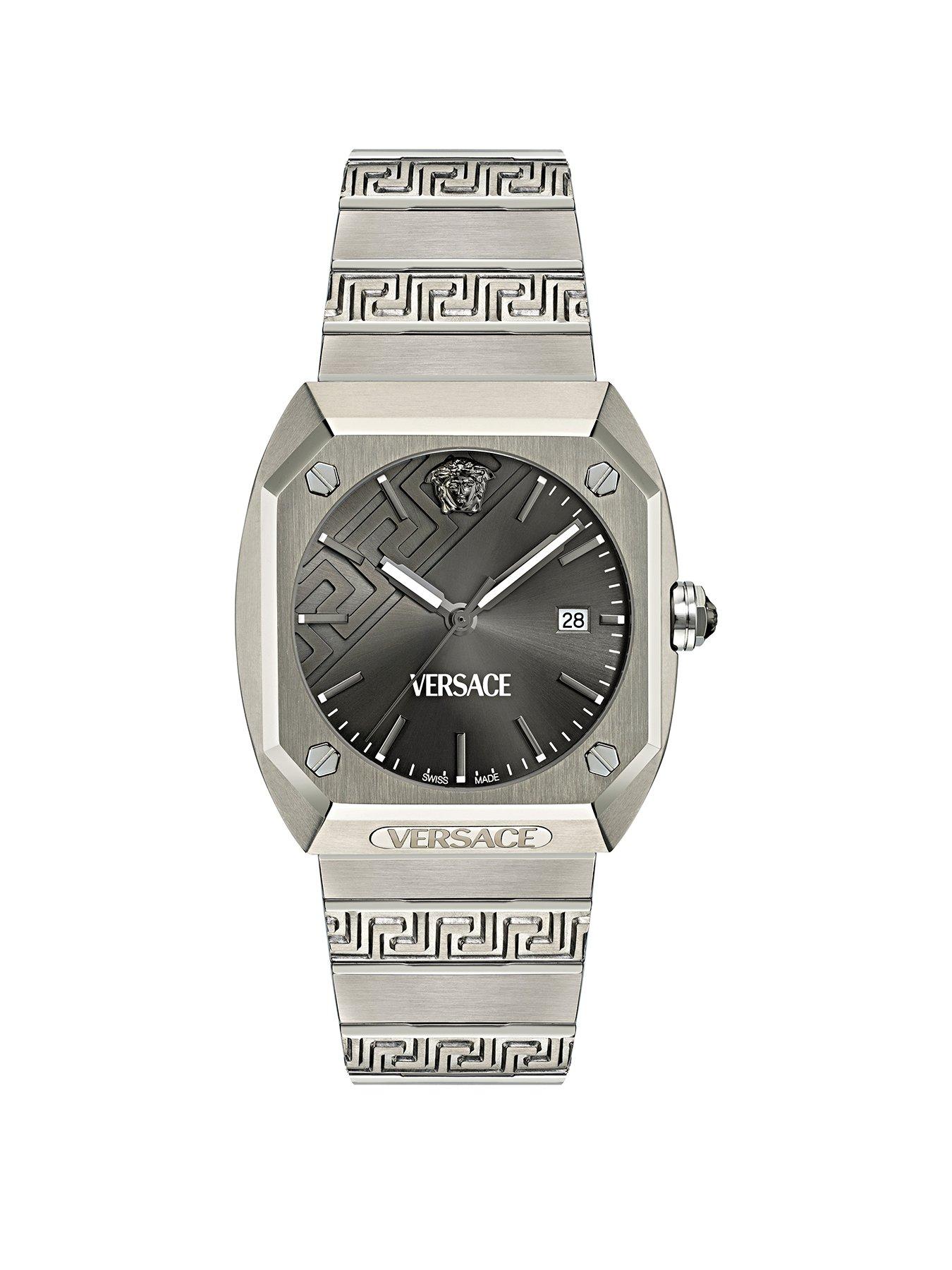 Product photograph of Versace Antares Gents Watch from very.co.uk