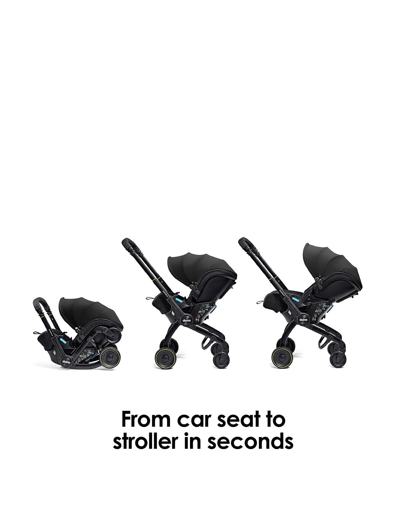 Doona DoonaX Infant Car Seat Nitro Black Very.co.uk