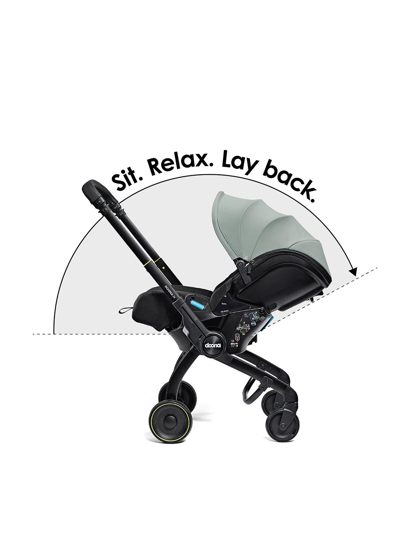 Image 2 of 8 of Doona DoonaX Infant Car Seat - Dusty Sage