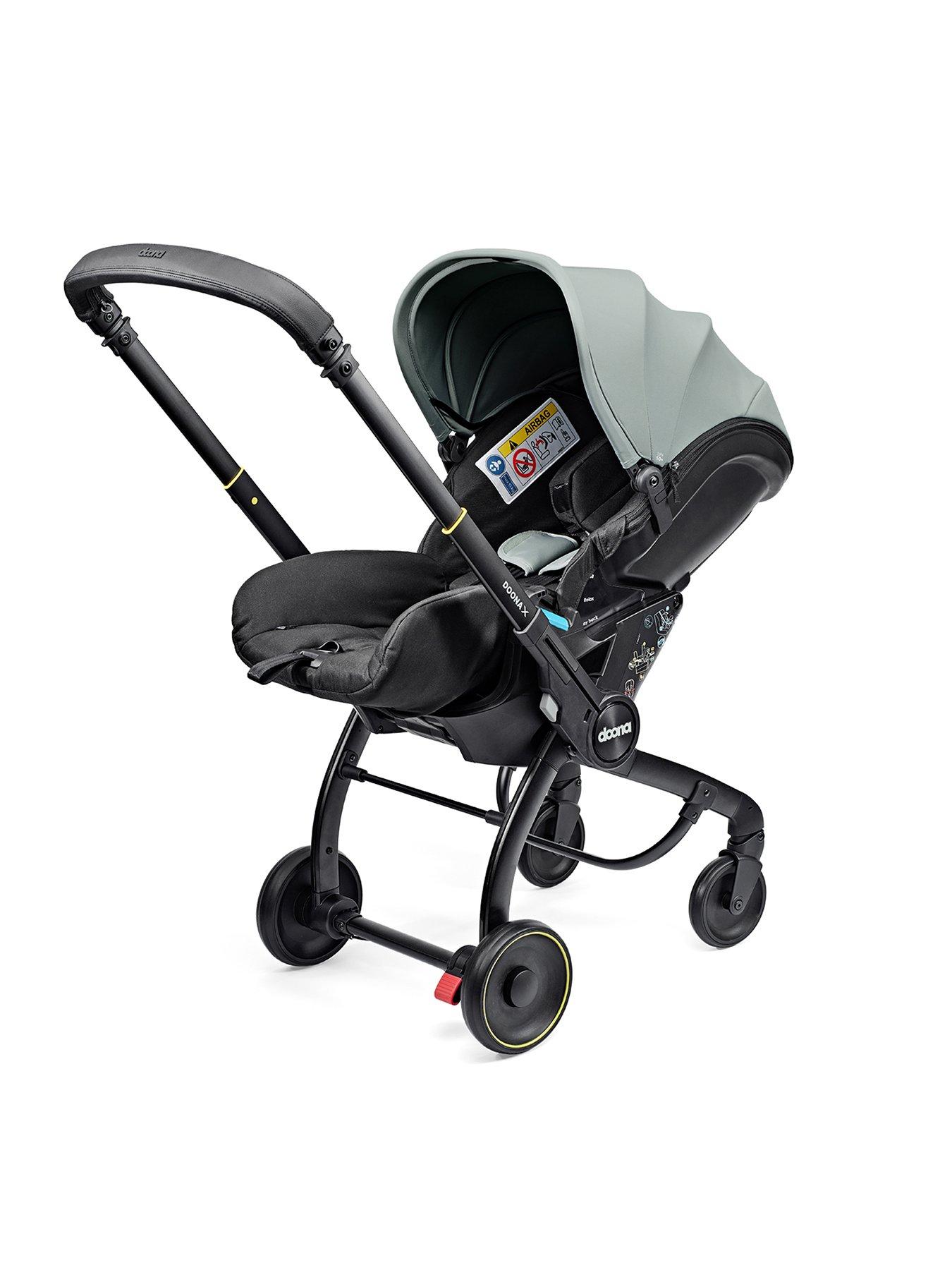 Image 5 of 8 of Doona DoonaX Infant Car Seat - Dusty Sage