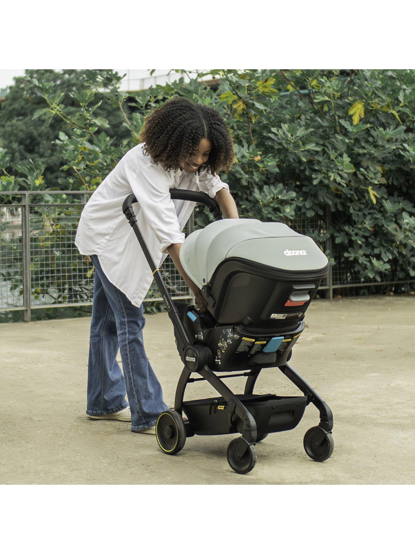 Image 6 of 8 of Doona DoonaX Infant Car Seat - Dusty Sage