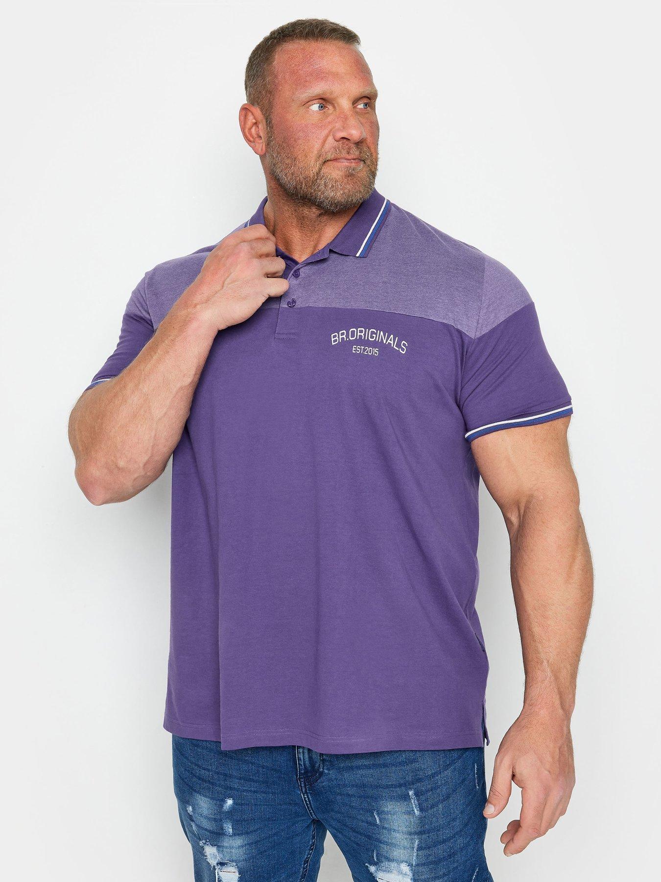 Men | Purple | 3XL | Polo Shirts | Very