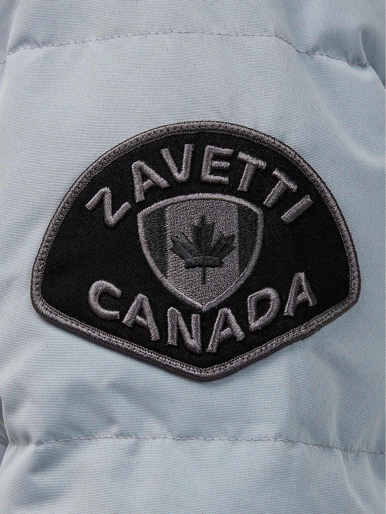 Zavetti Canada Oshawa 2.0 Padded Parka Coat - Monument - Light