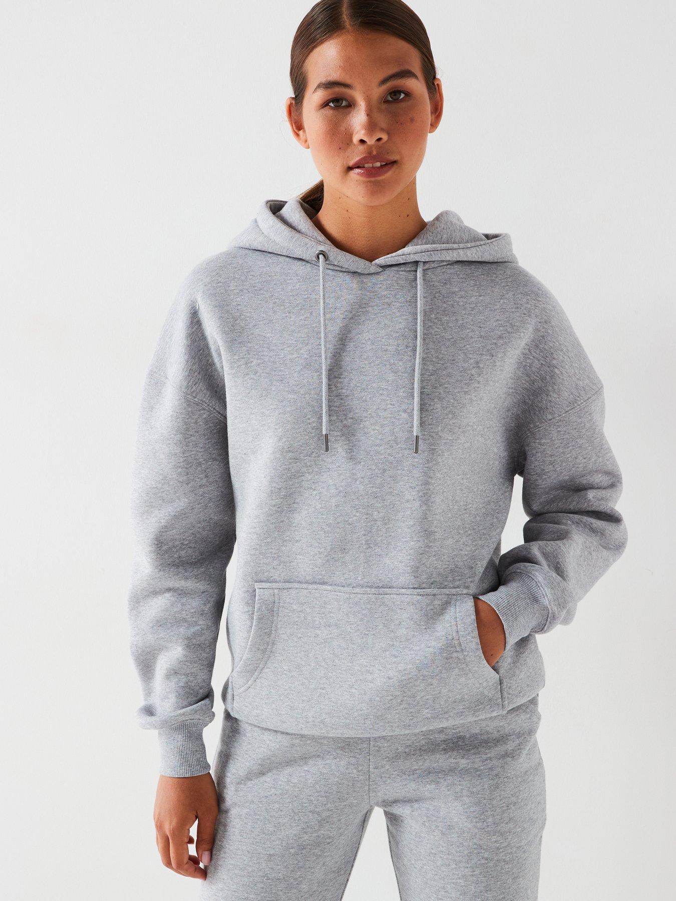 undefined The Essential Oversized Hoodie - Grey