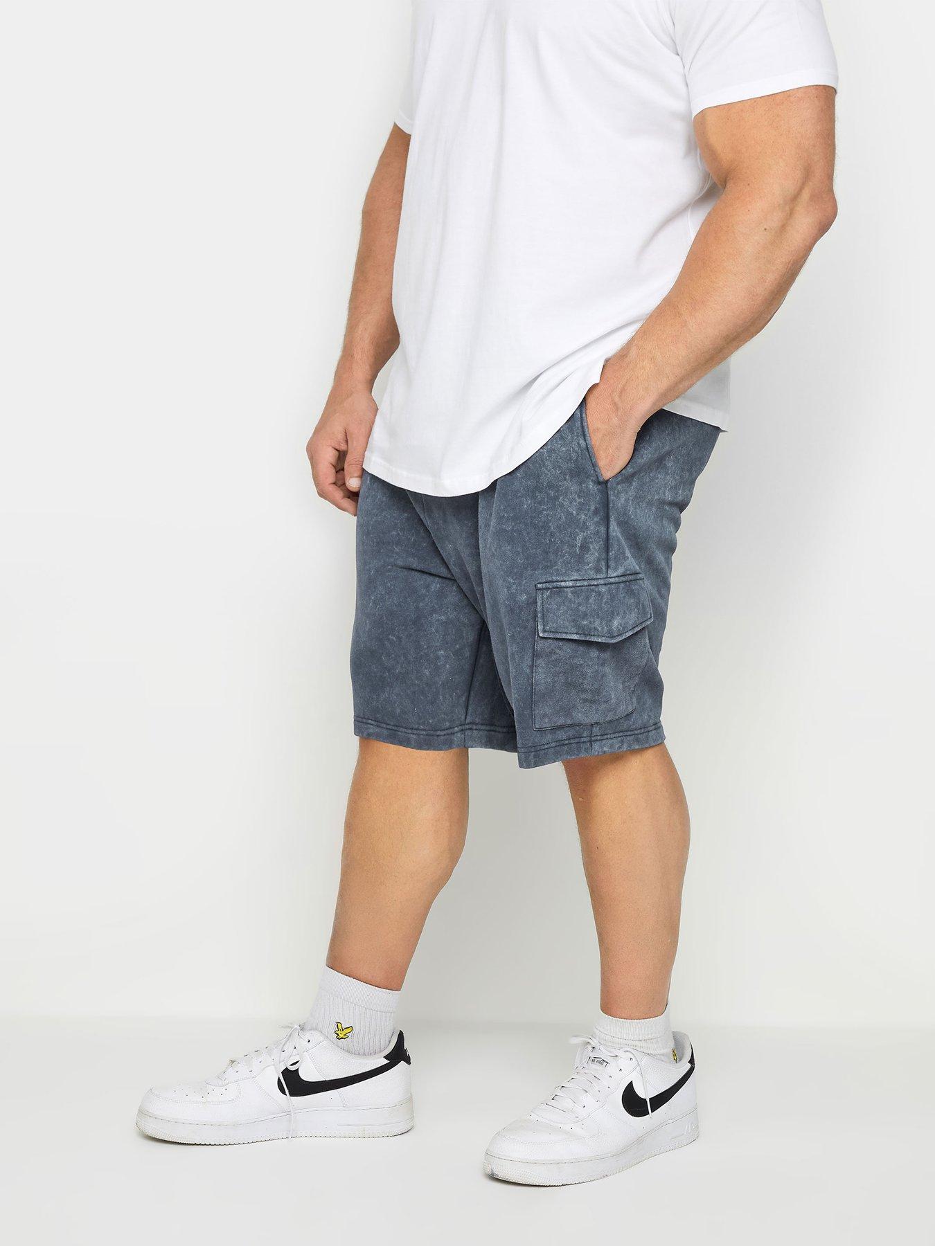 undefined Acid Wash Cargo Shorts