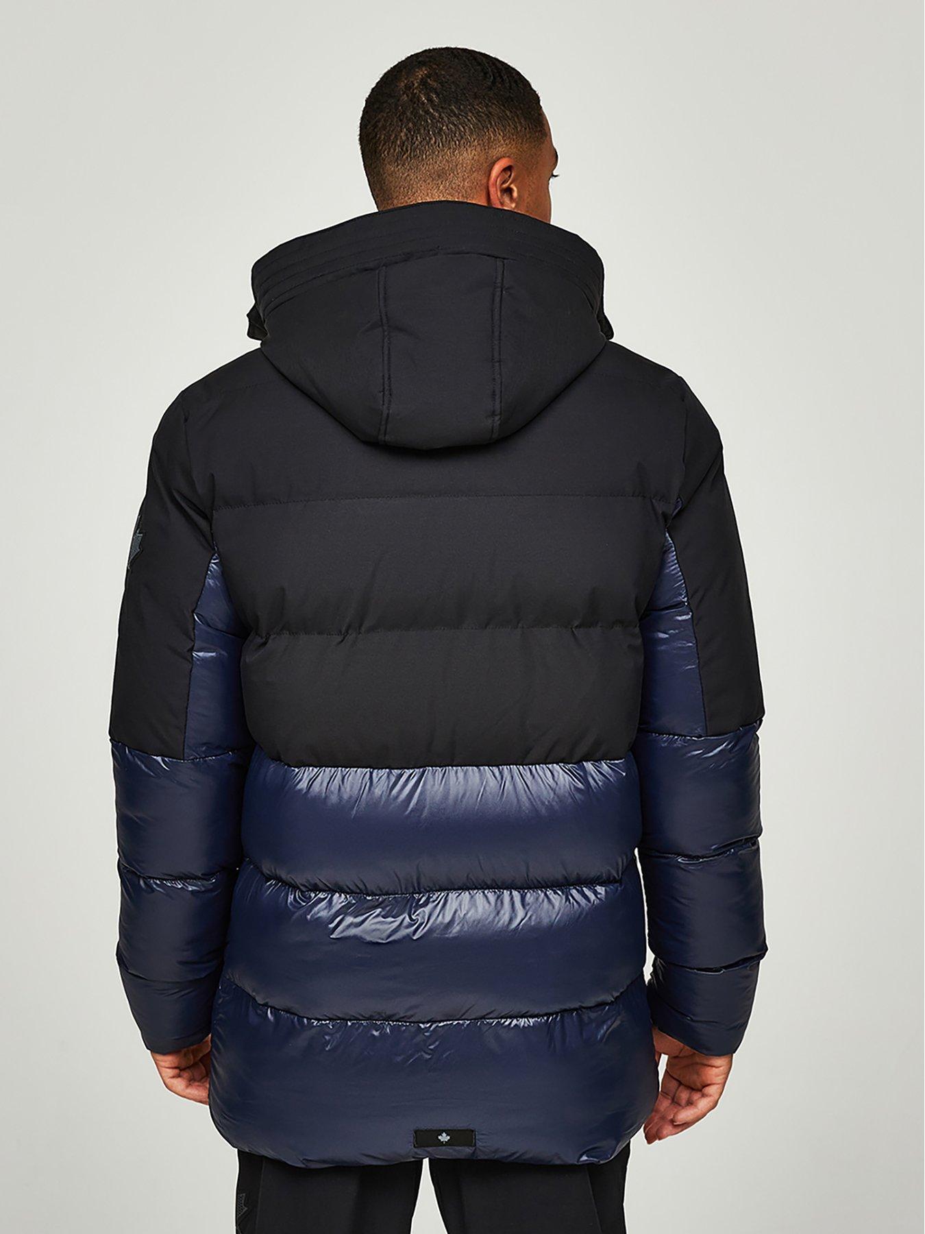 Zavetti Canada Takona Padded Parka Jacket - Navy Blazer | Very