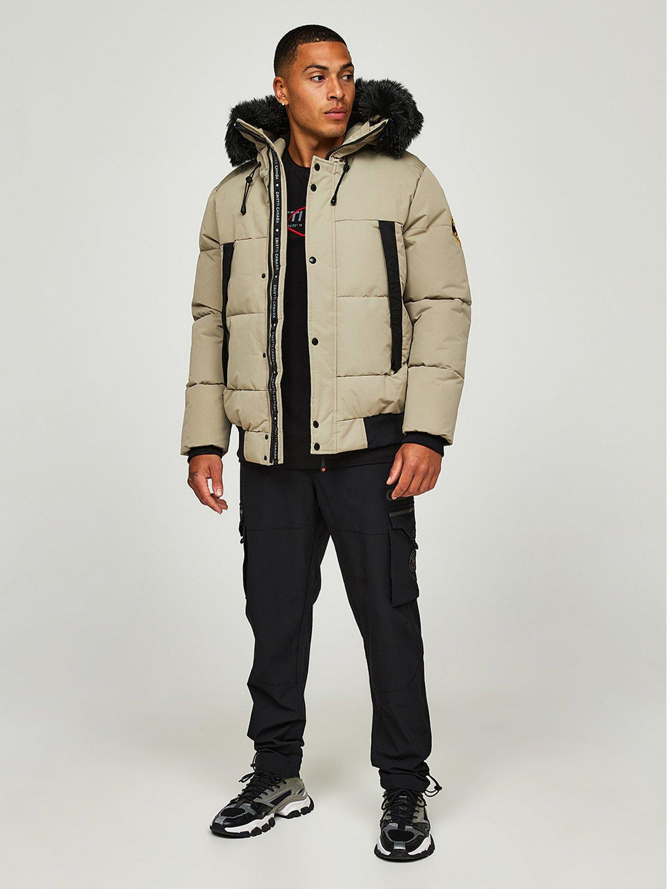 Silver parka coat clearance