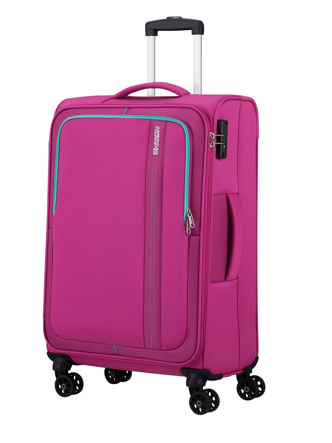 Image 4 of 5 of AMERICAN TOURISTER Sea Seeker Spinner 68 Medium Soft Suitcase - Deep Fuschia