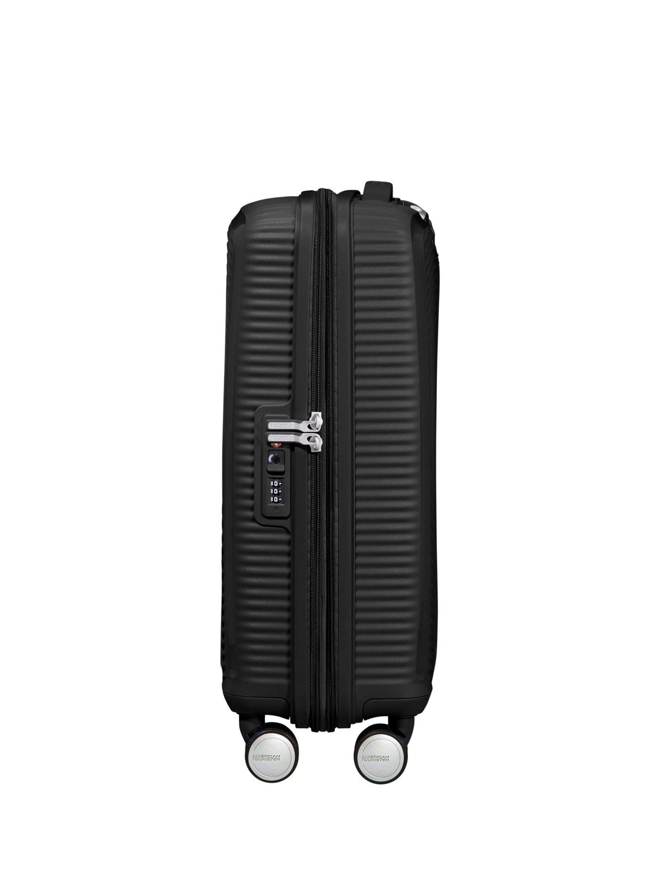 Image 4 of 5 of AMERICAN TOURISTER Soundbox Spinner 55 EXP Cabin Hardshell Suitcase - Bass Black