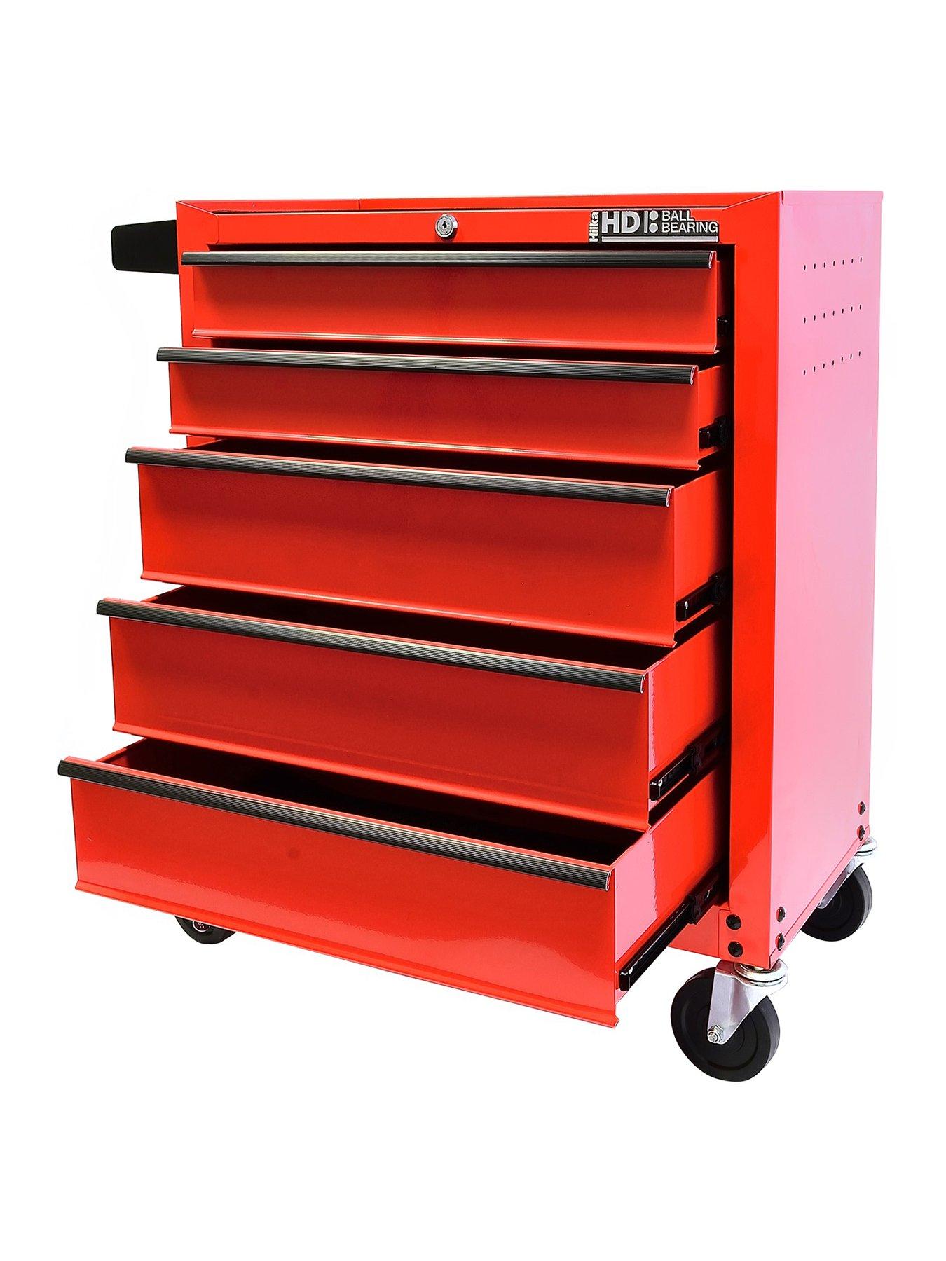 Hilka Tools Heavy Duty 5 Drawer Trolley BBS