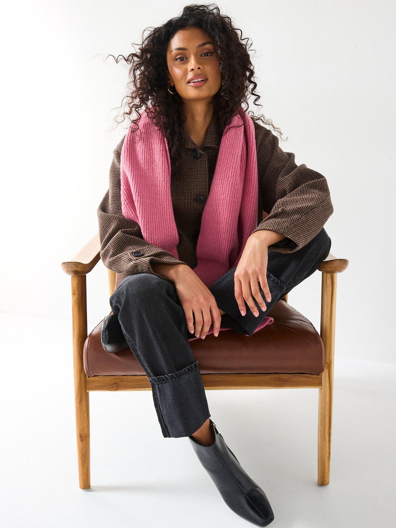 Image 4 of 6 of Everyday Rib Knit Scarf