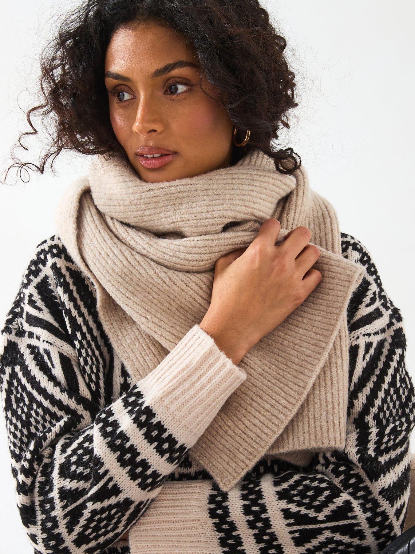 Image 2 of 6 of Everyday Rib Knit Scarf