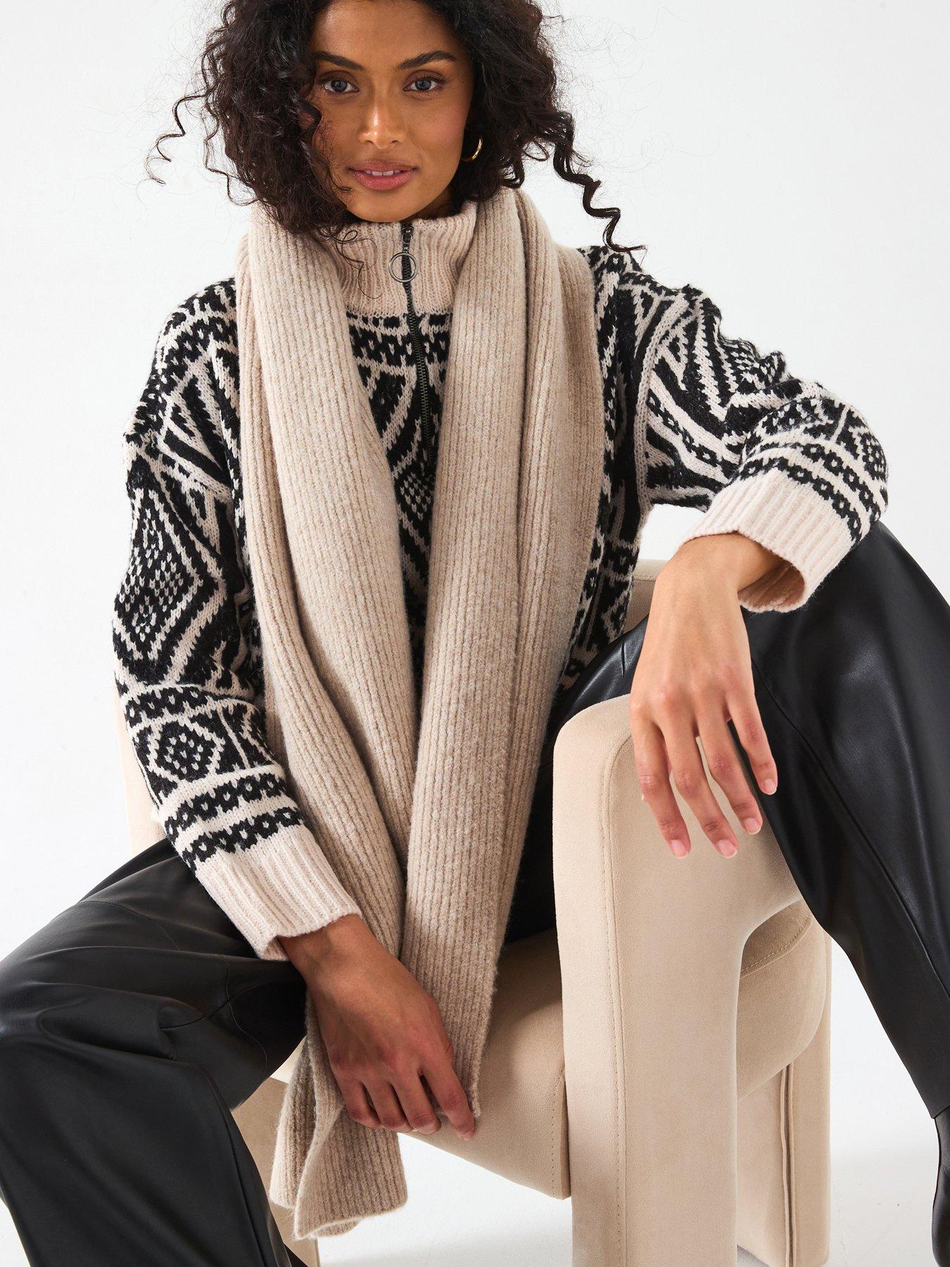 Image 4 of 6 of Everyday Rib Knit Scarf