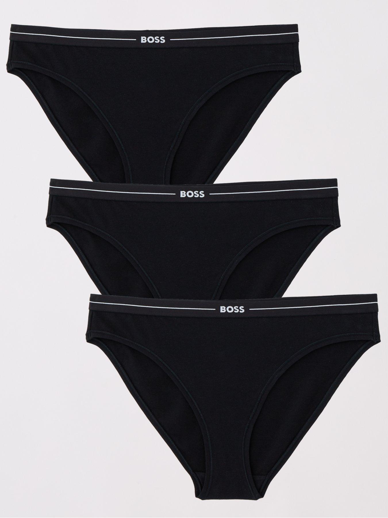 BOSS 3 Pack Brief - Black