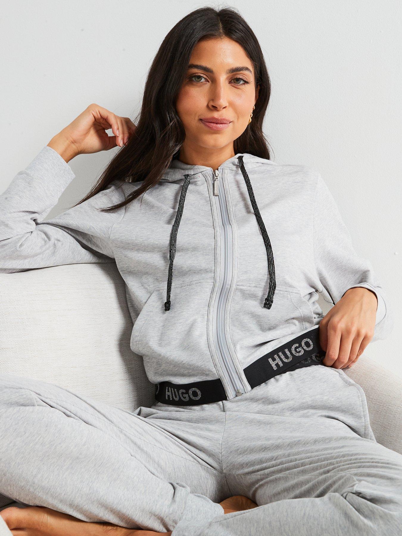 Chaqueta HUGO Sporty Logo - Mujer, Algodón Y Poliéster Reciclado