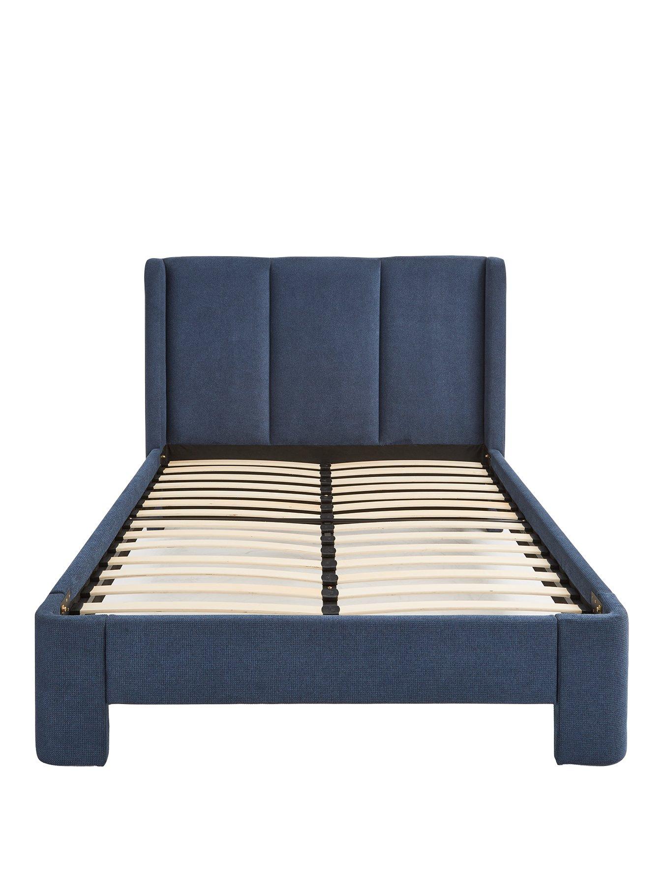 Image 2 of 7 of Very Home Modern Fabric&nbsp;Azure&nbsp;Bed with Mattress Options (Buy &amp; SAVE!)