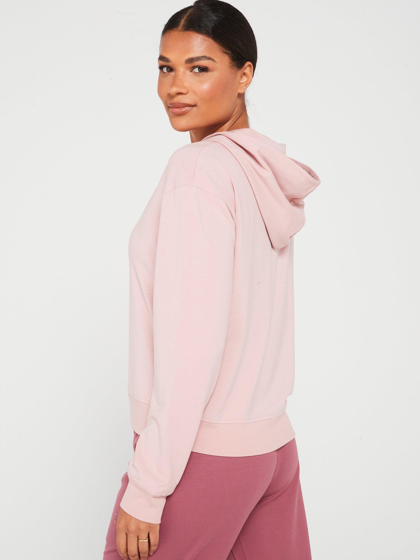 Pink hugo boss hoodie sales