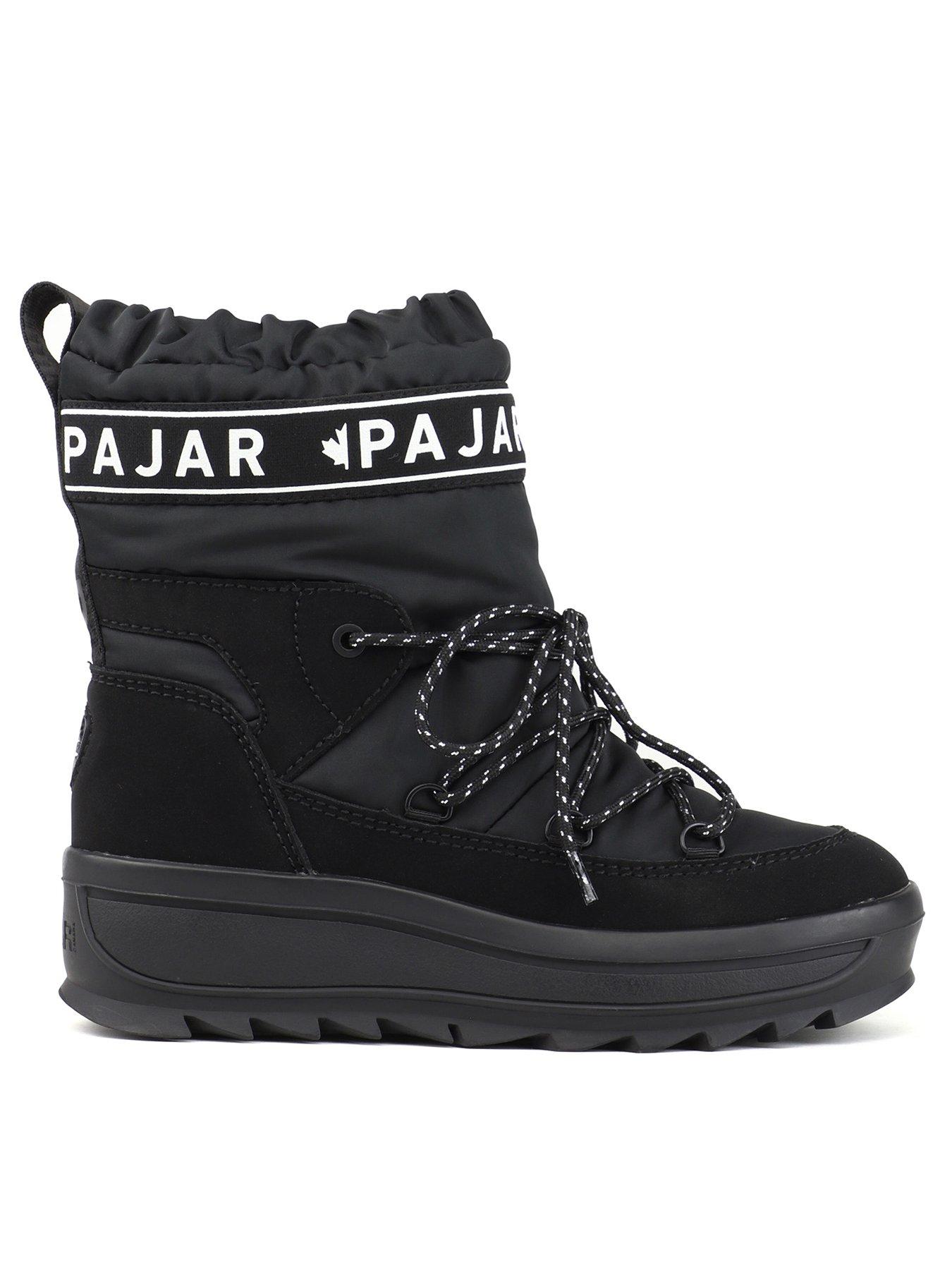Pajar Galaxy Ankle Snow Boots - Black