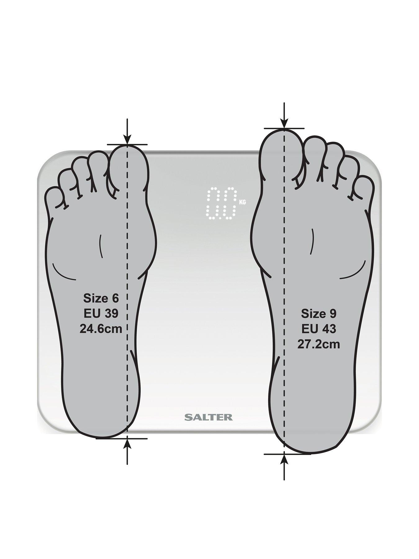 Image 4 of 5 of Salter Ghost Compact Electronic Bathroom Scales