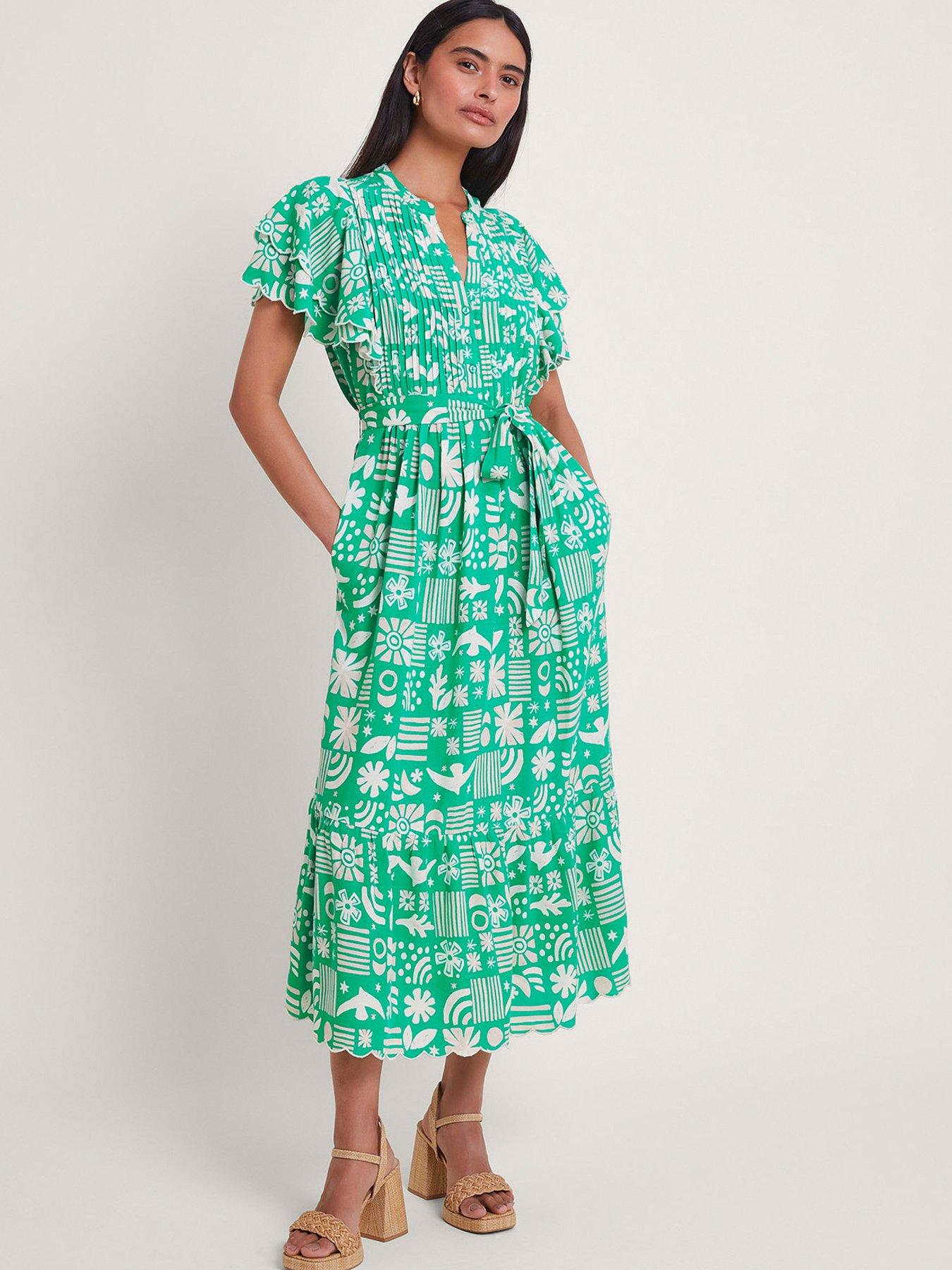 Monsoon Sandie Print Dress Very