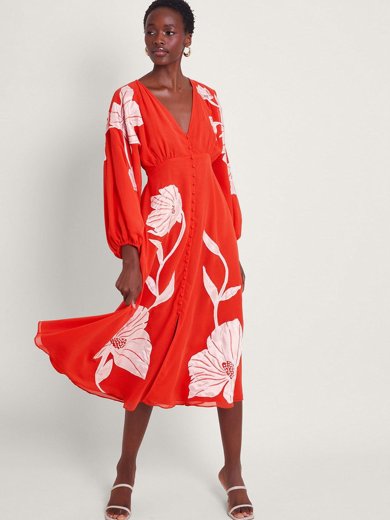 Talia Dress - Orange