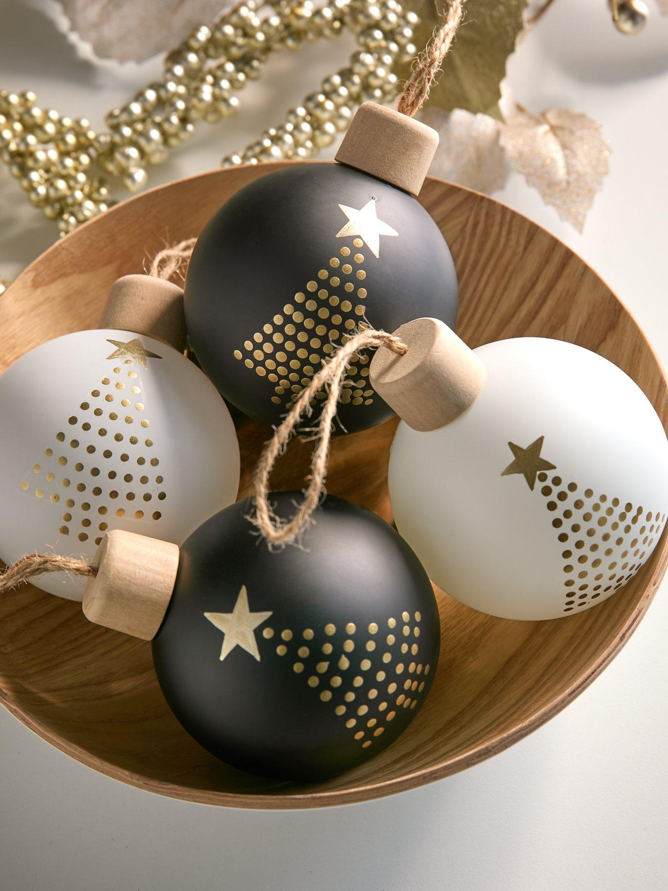 Black Glossy Egg Ornament, Oriental Egg, Glass Christmas Ornament
