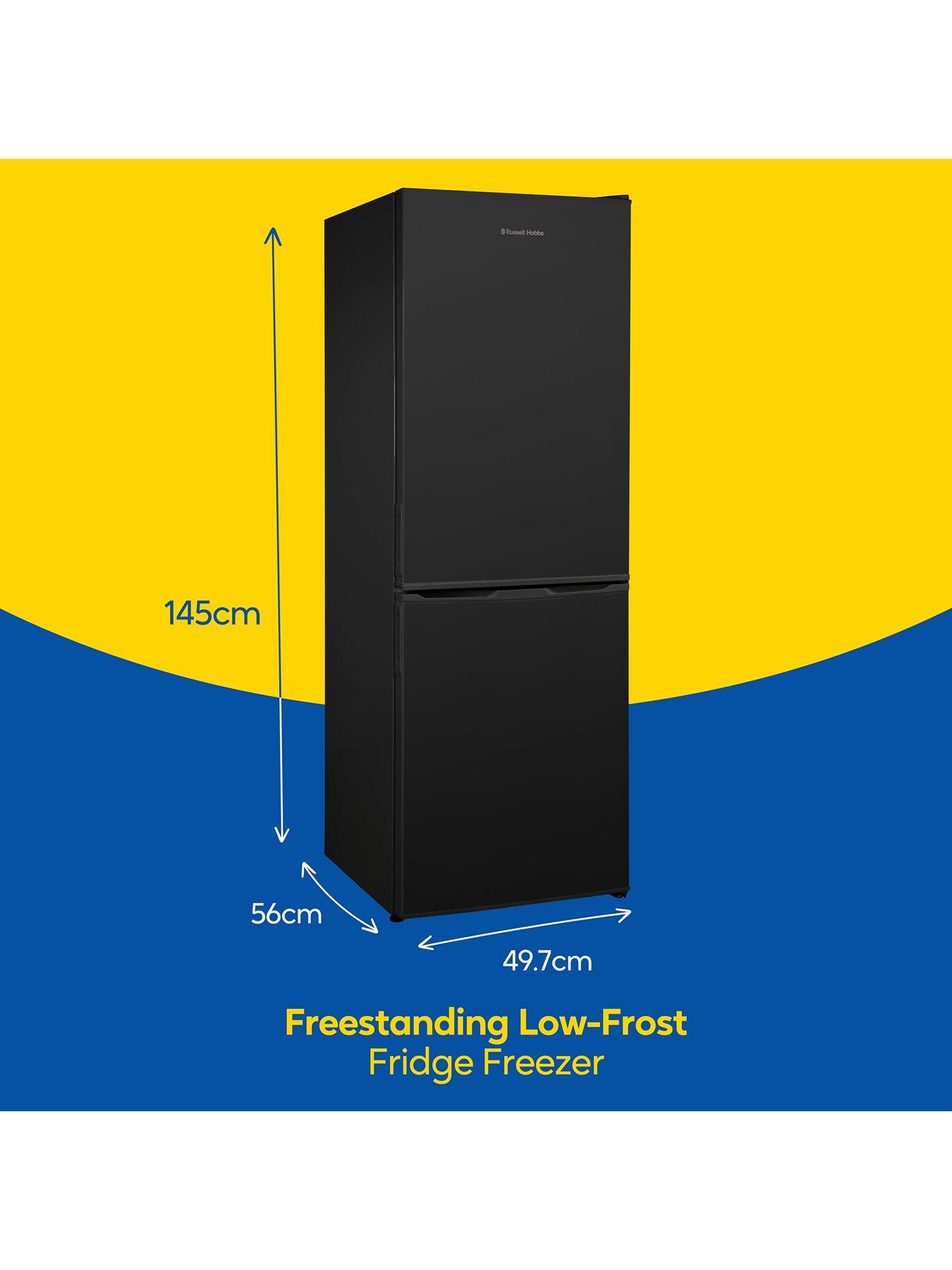 Image 3 of 7 of Russell Hobbs RH145FF501E1B Freestanding 50cm Wide&nbsp;Low Frost Fridge Freezer - Black
